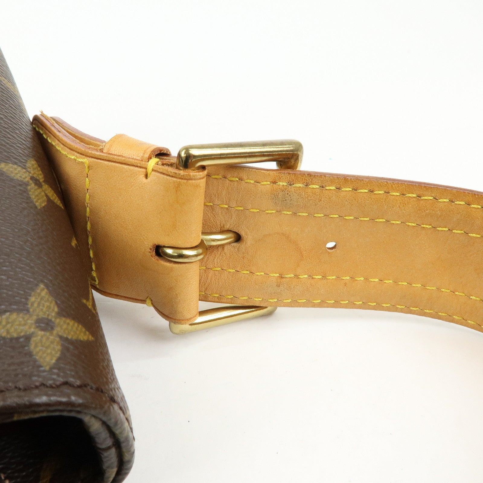 Louis Vuitton Monogram Viva Cite GM Shoulder Bag Brown M51163