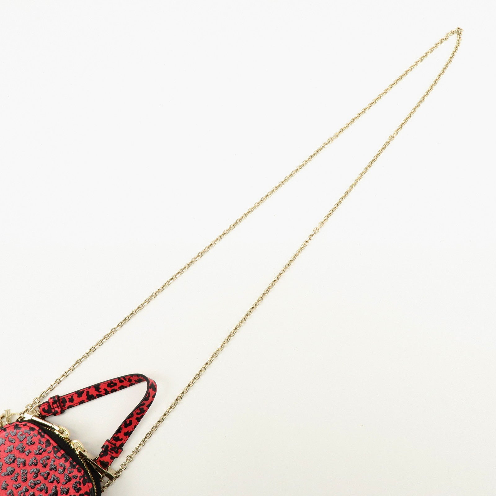 Christian Dior Lady Dior Call’in Dior Leather Phone Holder Pink