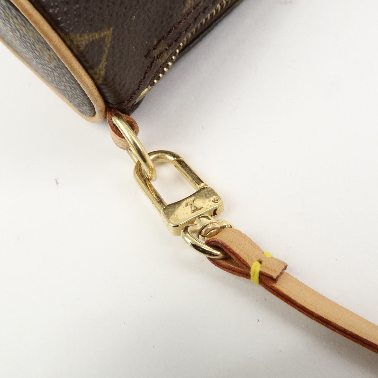 Louis Vuitton Monogram Mini Pouch for Papillon Bag Brown New Style