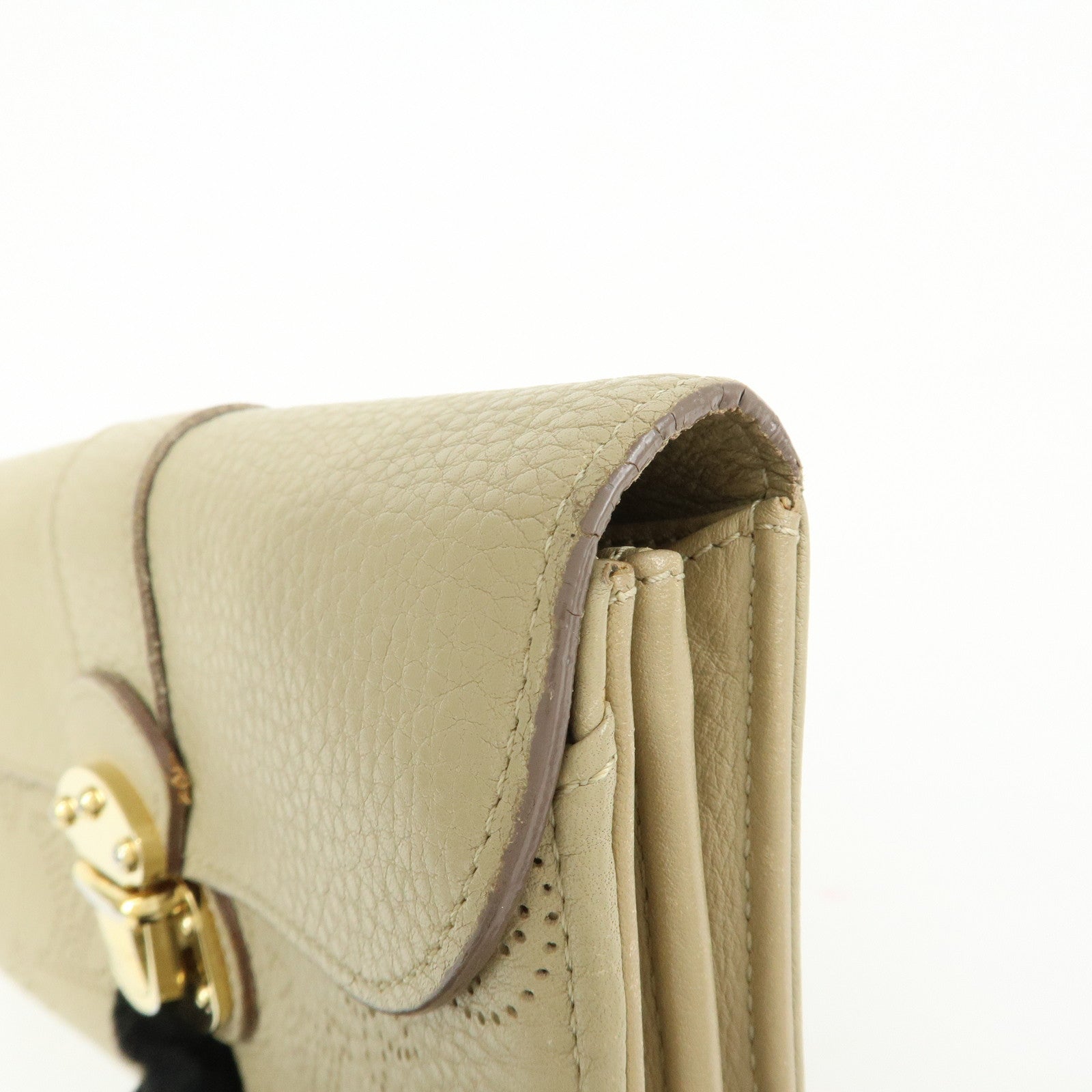 Louis Vuitton Monogram Mahina Portefeuille Iris Wallet Opal M58134