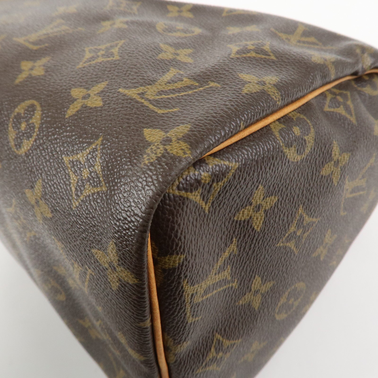 Louis Vuitton Monogram Speedy 30 Boston Bag Hand Bag Brown M41526