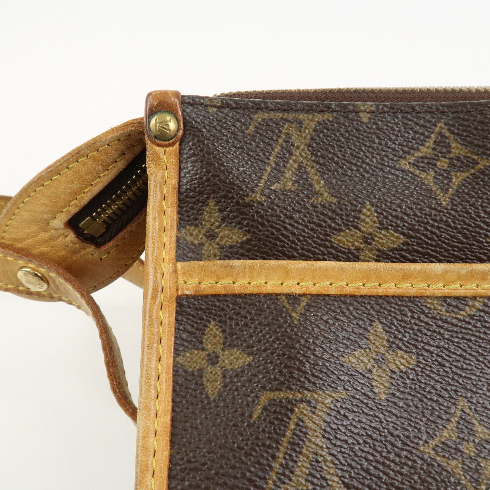 Louis Vuitton Monogram Popincourt Long Shoulder Bag Brown M40008