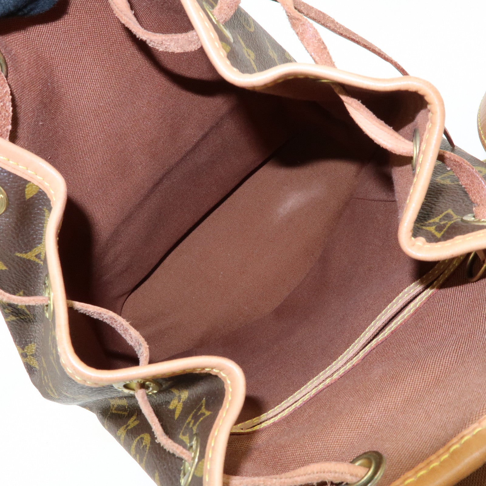 Louis Vuitton Monogram Montsouris MM Backpack Brown M51136