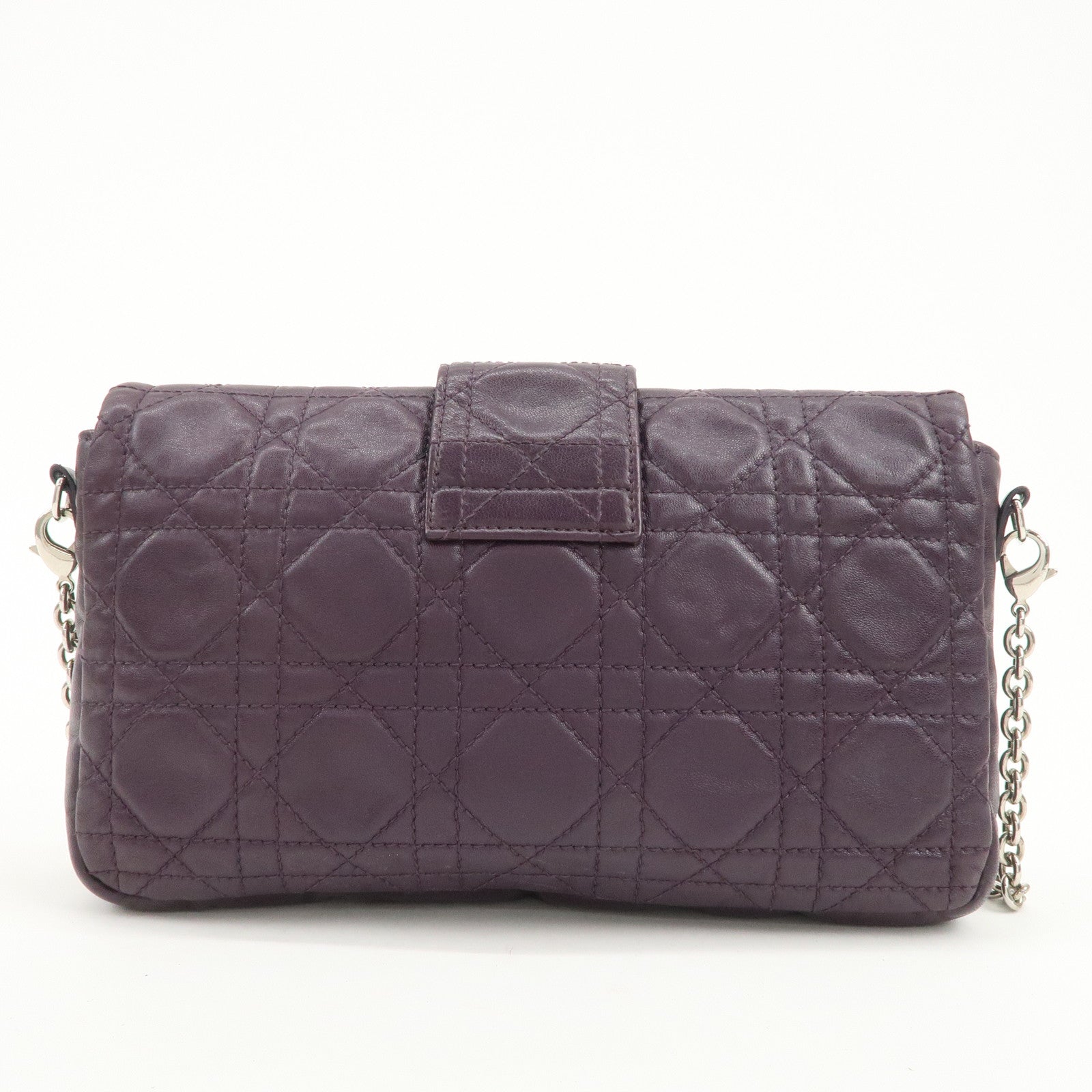 Christian Dior Cannage Shoulder Bag Crossbody Bag 007-LU-0130