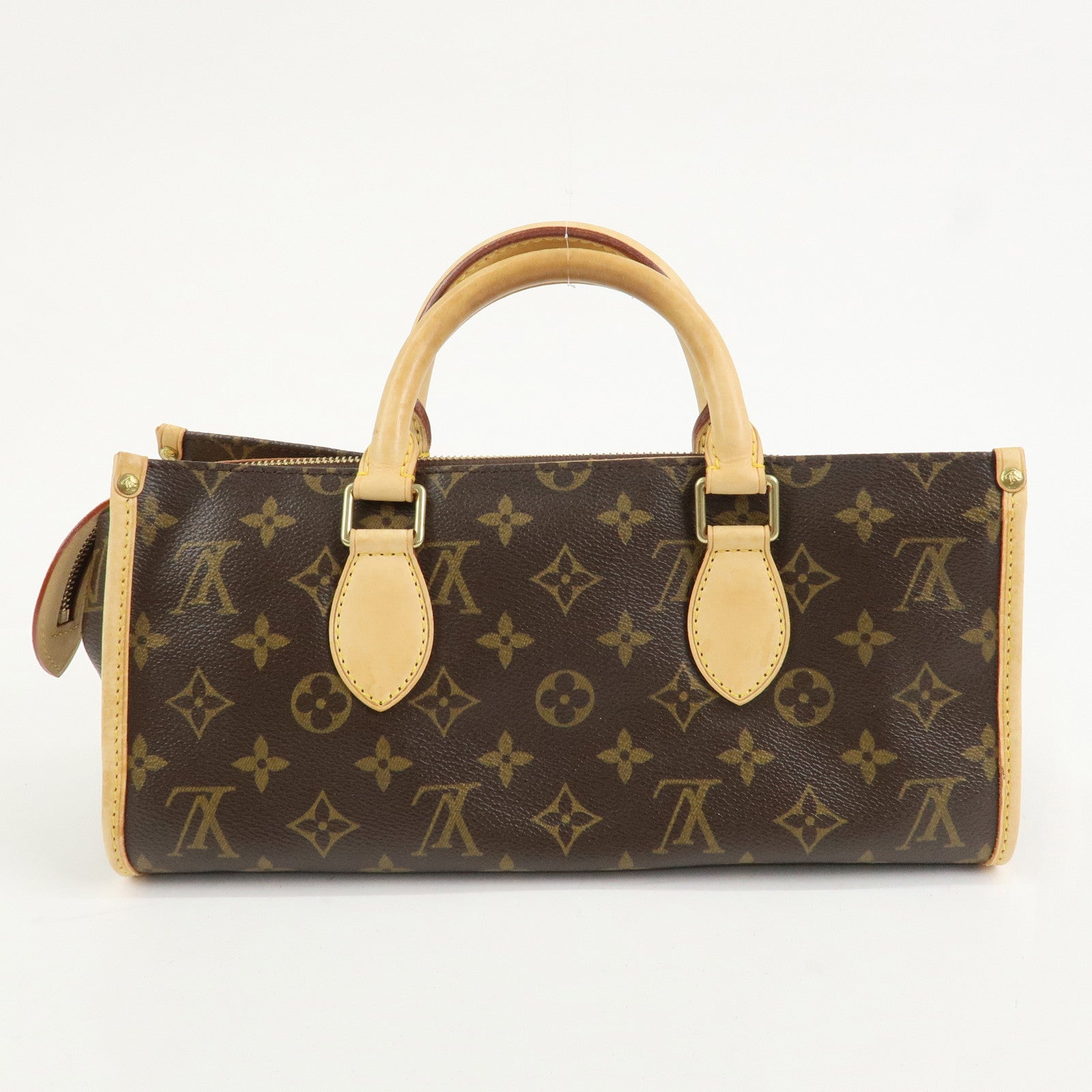 Louis Vuitton Monogram Popincourt Hand Bag Brown M40009