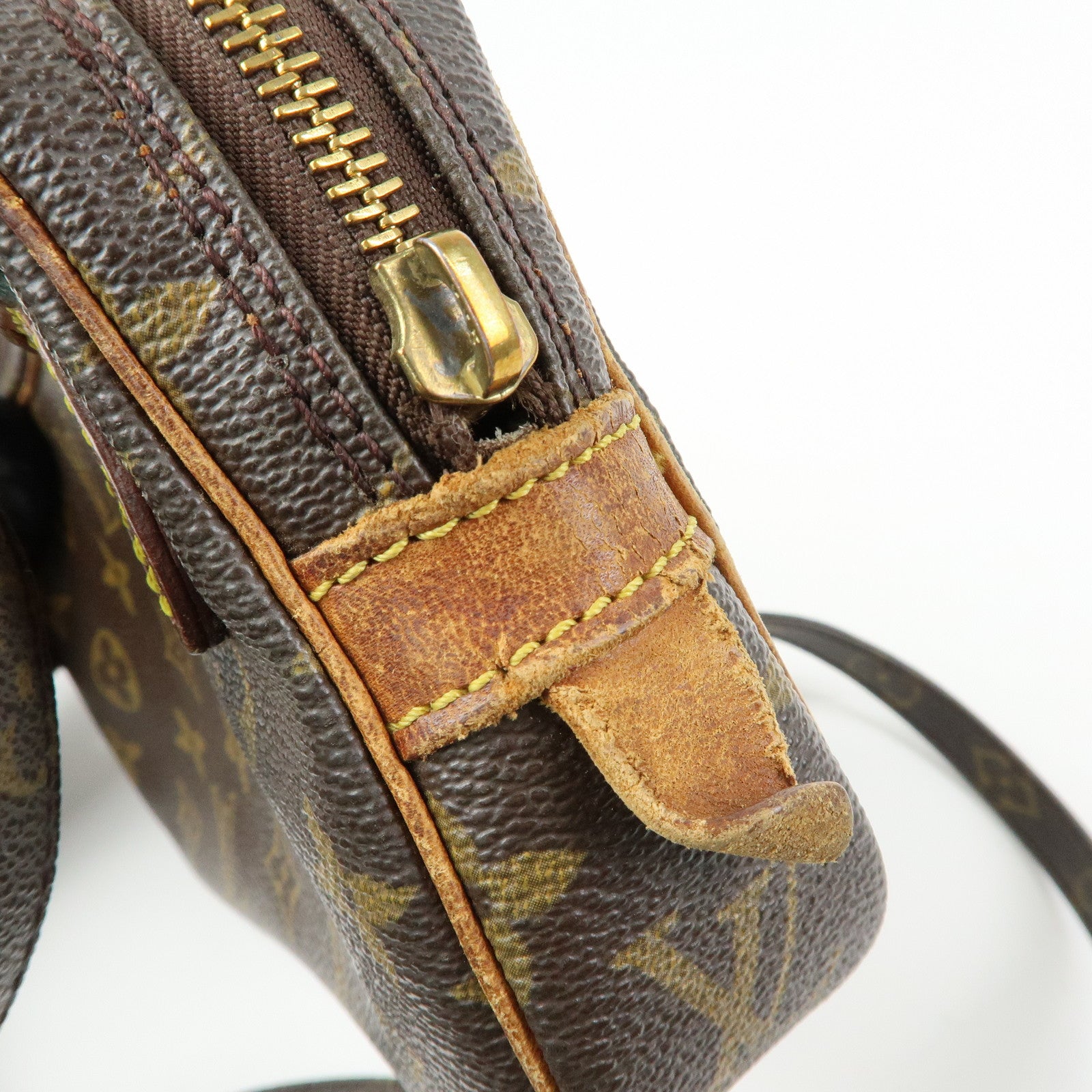 Louis Vuitton Monogram Pochette Marly Bandouliere Bag Brown M51828