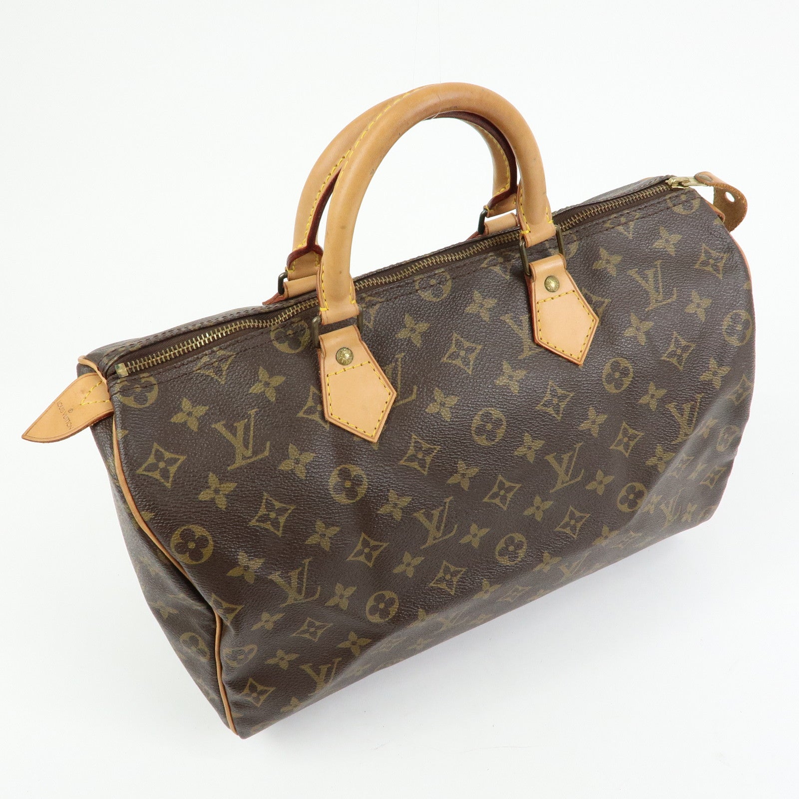 Louis Vuitton Monogram Speedy 35 Boston Bag Hand Bag M41524