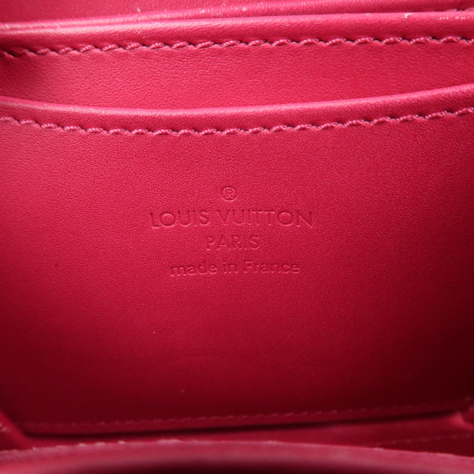 Louis Vuitton Monogram Vernis Flower Ikat Zippy Wallet Rose M90030