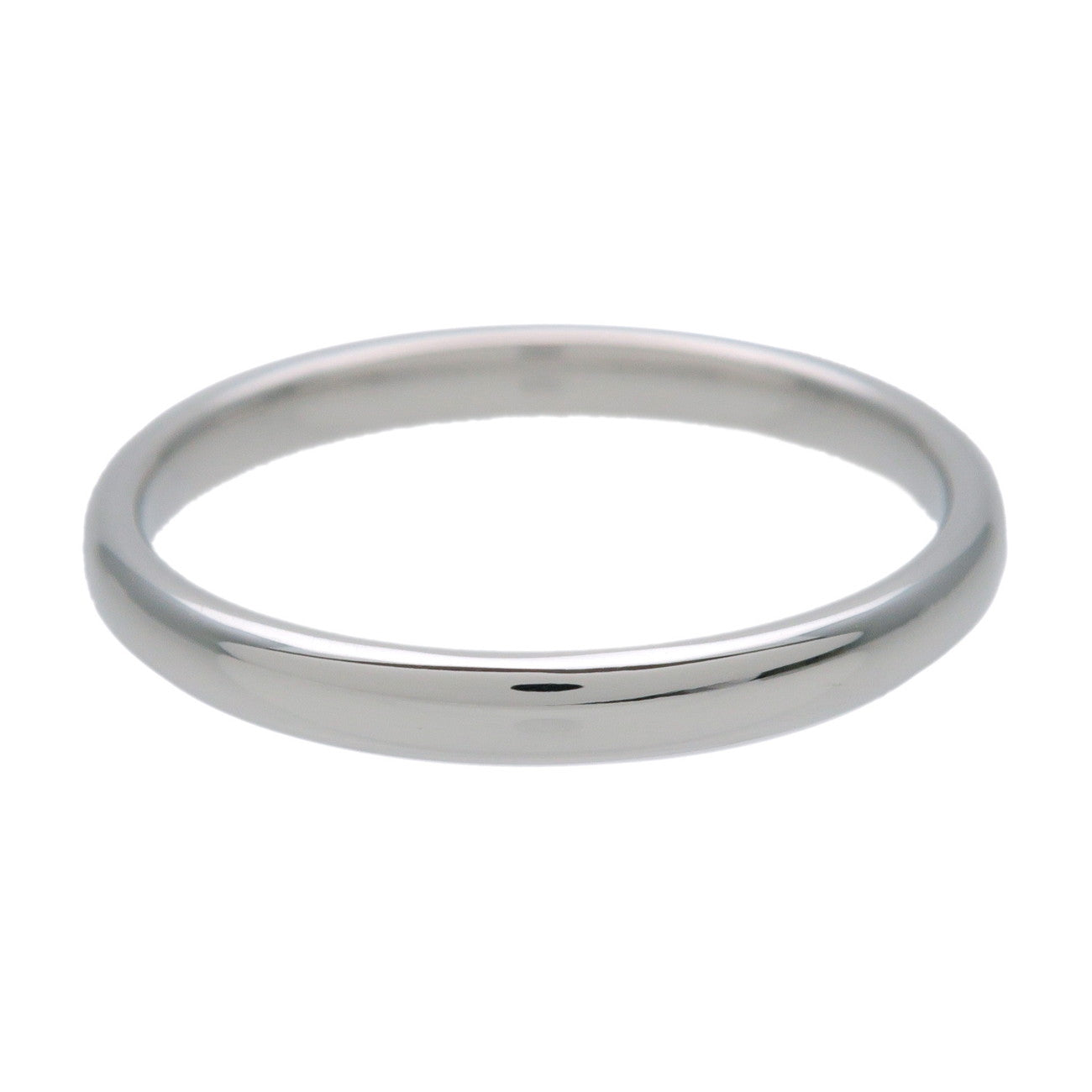 Tiffany & Co Forever Wedding Ring Classic Band Ring PT950 US8