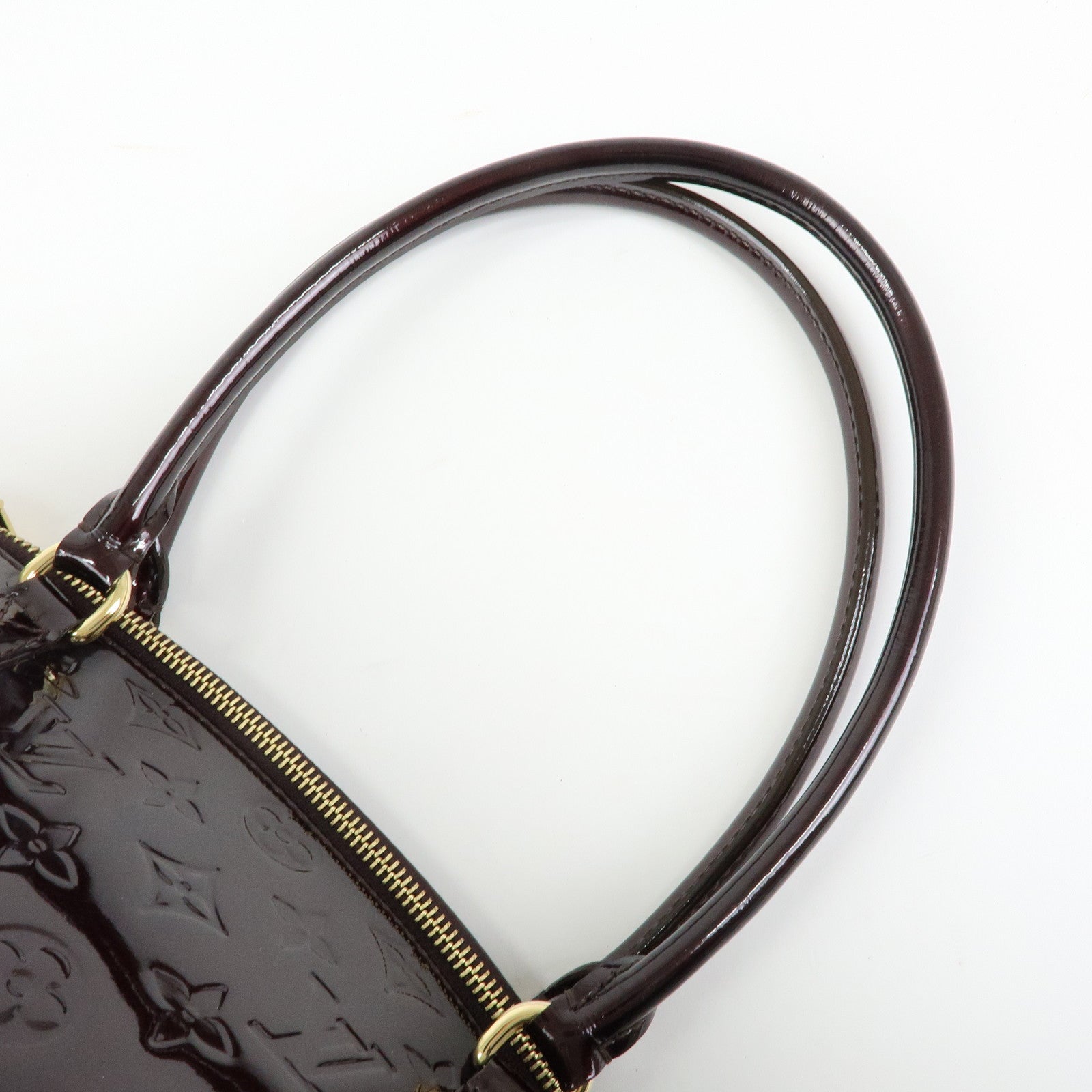 Louis Vuitton Monogram Vernis Leather Sherwood PM Hand Bag M91493