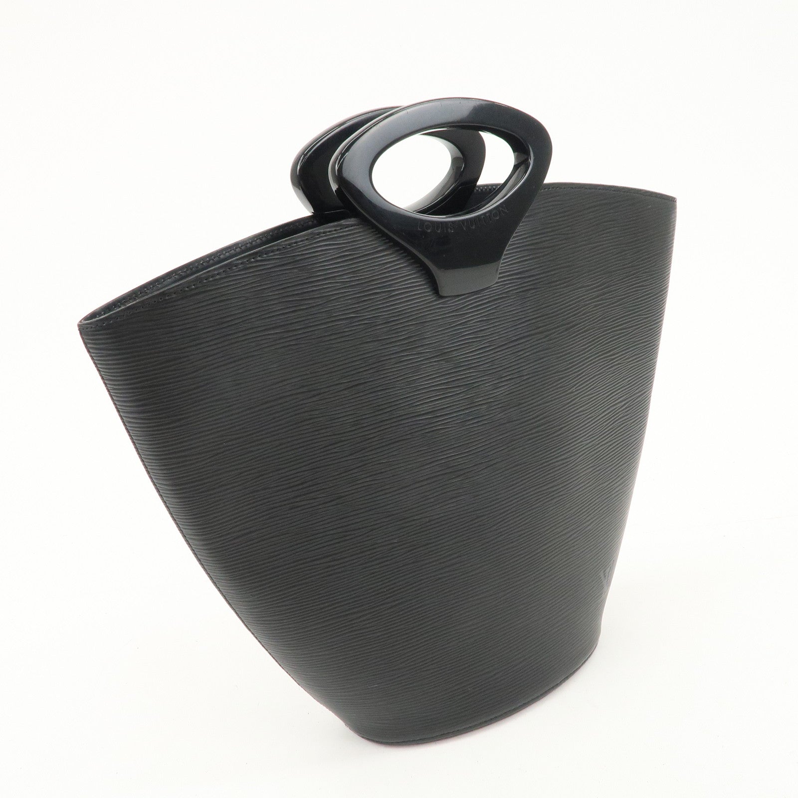 Louis Vuitton Epi Leather Noctambule Hand Bag Black M54522 Used