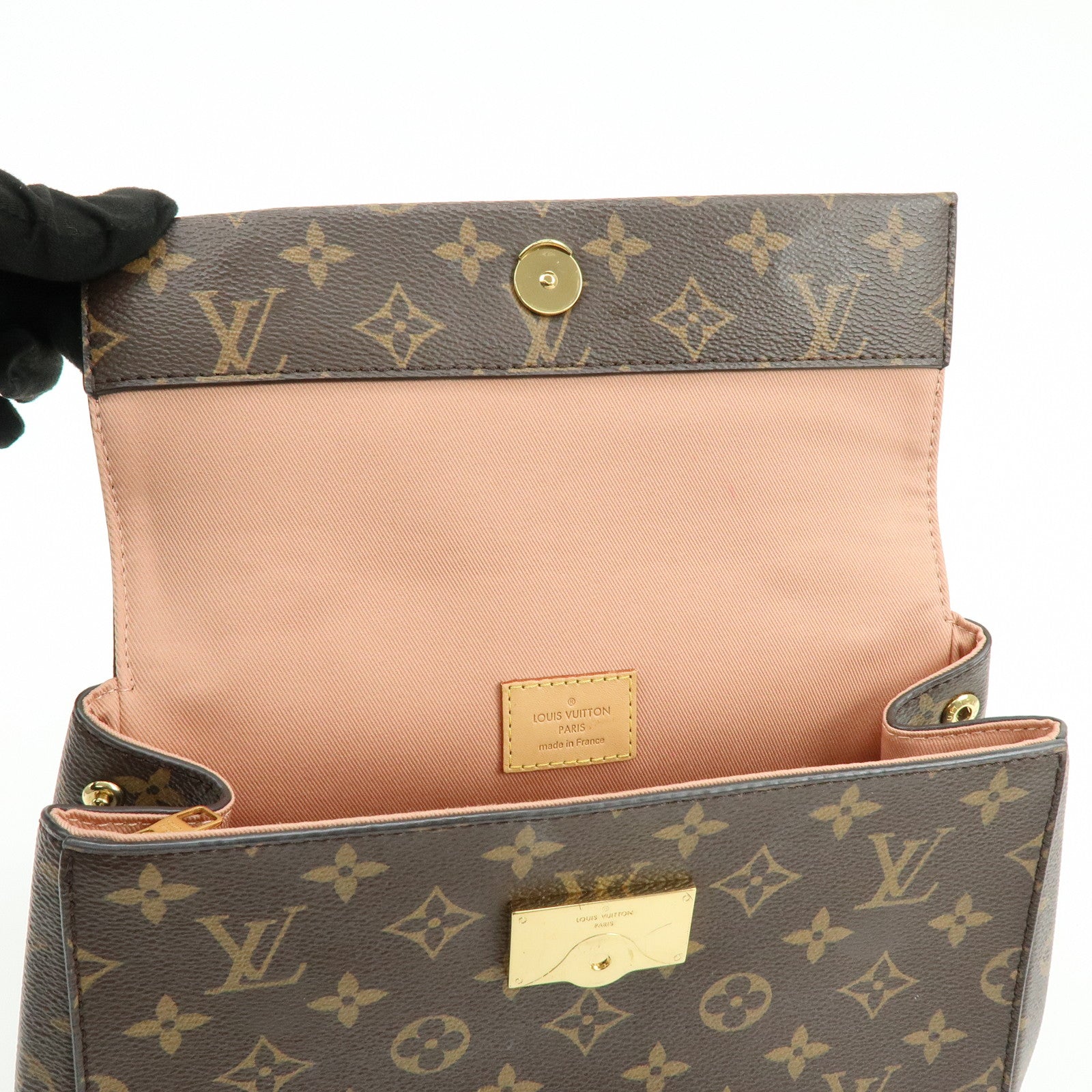 Louis Vuitton Monogram Cluny BB Style Monogram M44267 Vieux Rose