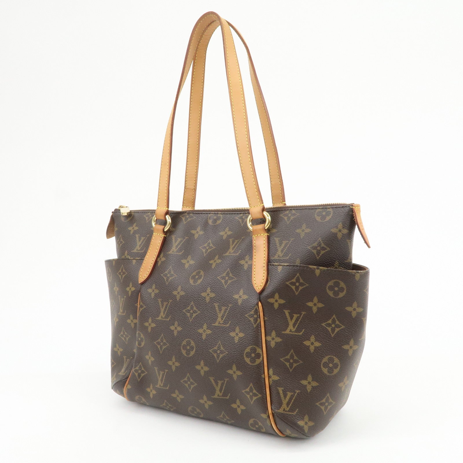 Louis Vuitton Monogram Totally PM Shoulder Bag Brown M56688