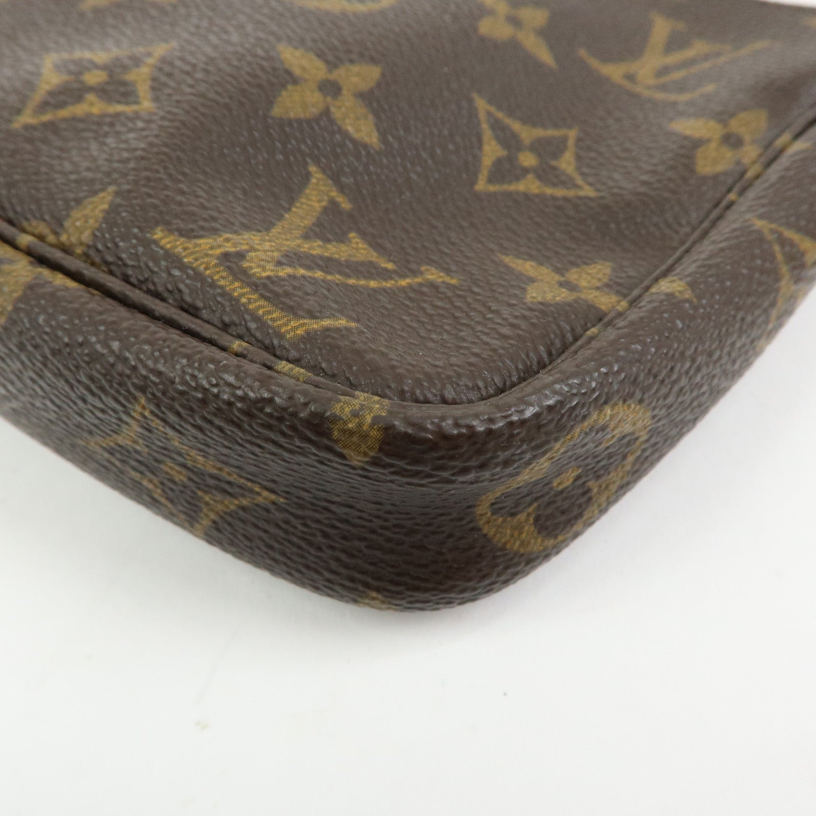 Louis Vuitton Monogram Pochette Accessoires Pouch Hand Bag M51980