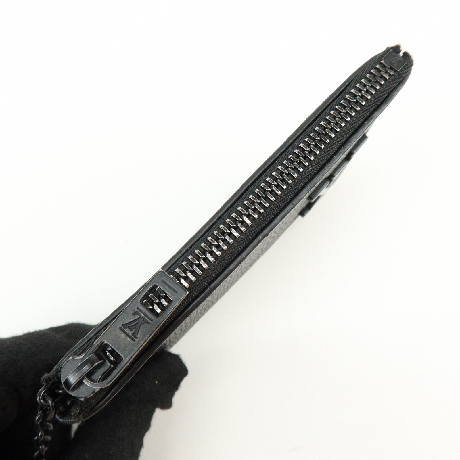 Louis Vuitton Aerogram Pochette Cles Coin Case Noir Black M81031