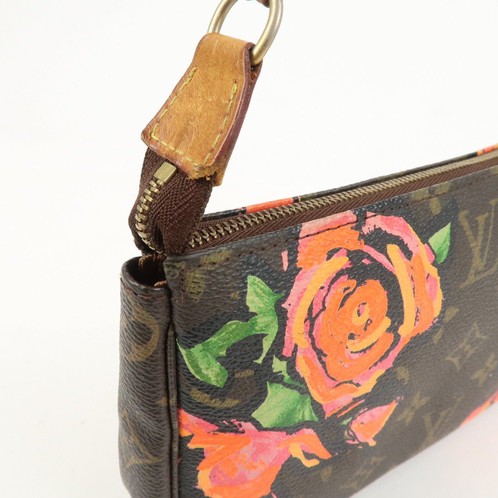 Louis Vuitton Monogram Rose Pochette Accessoires Pouch M48615