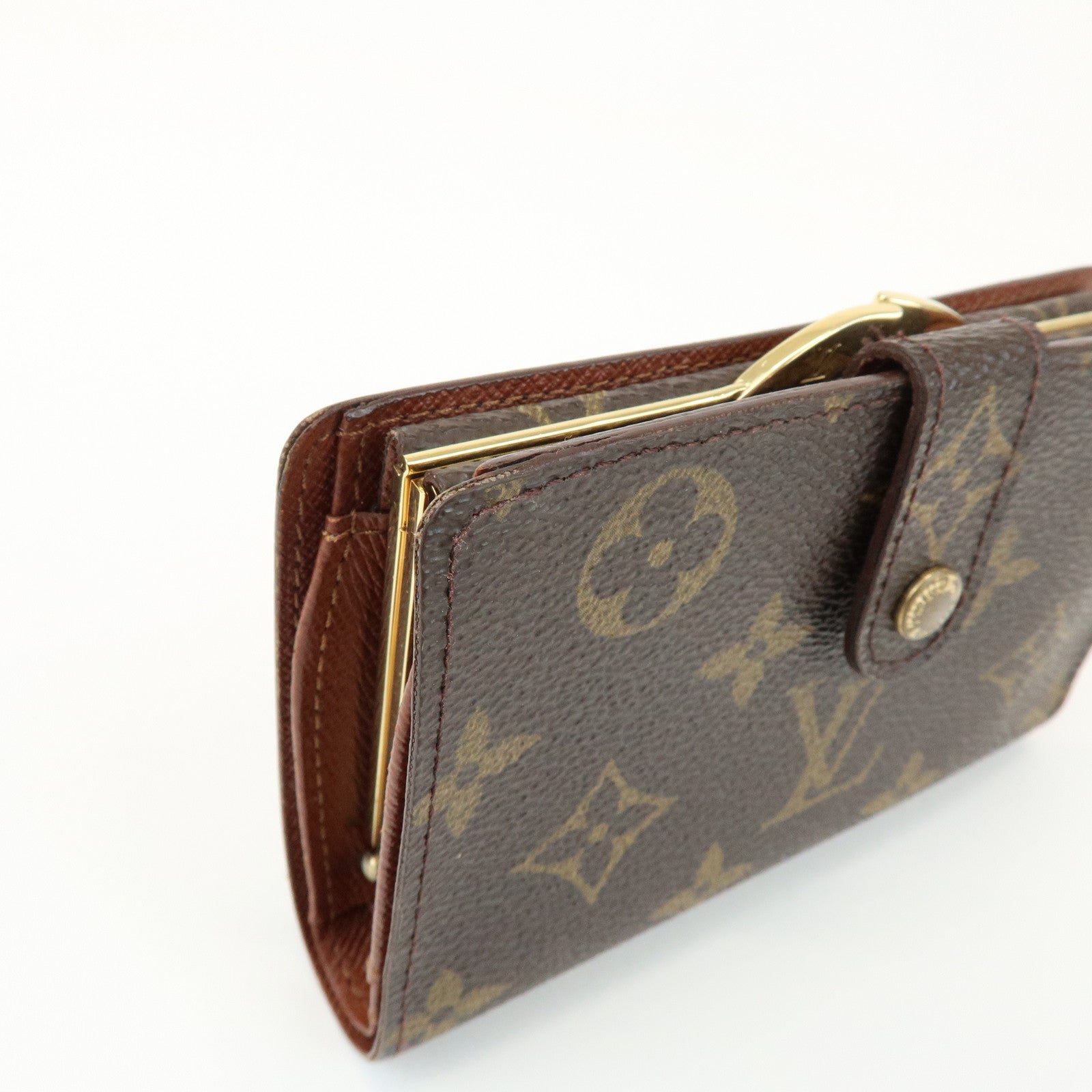 Louis Vuitton Monogram Portefeuille Viennois Wallet Brown M61674