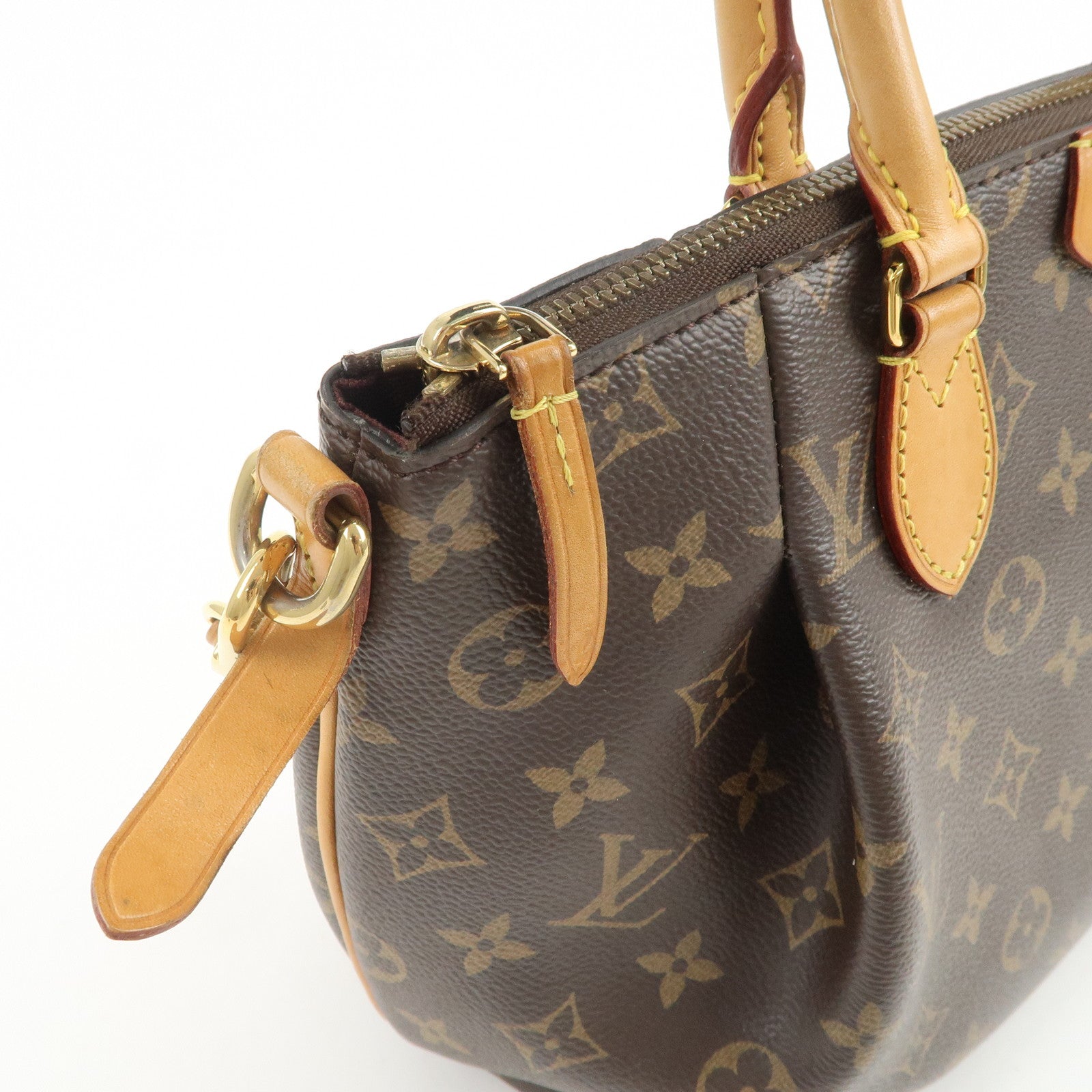Louis Vuitton Monogram Turenne PM 2Way Hand Bag Brown M48813