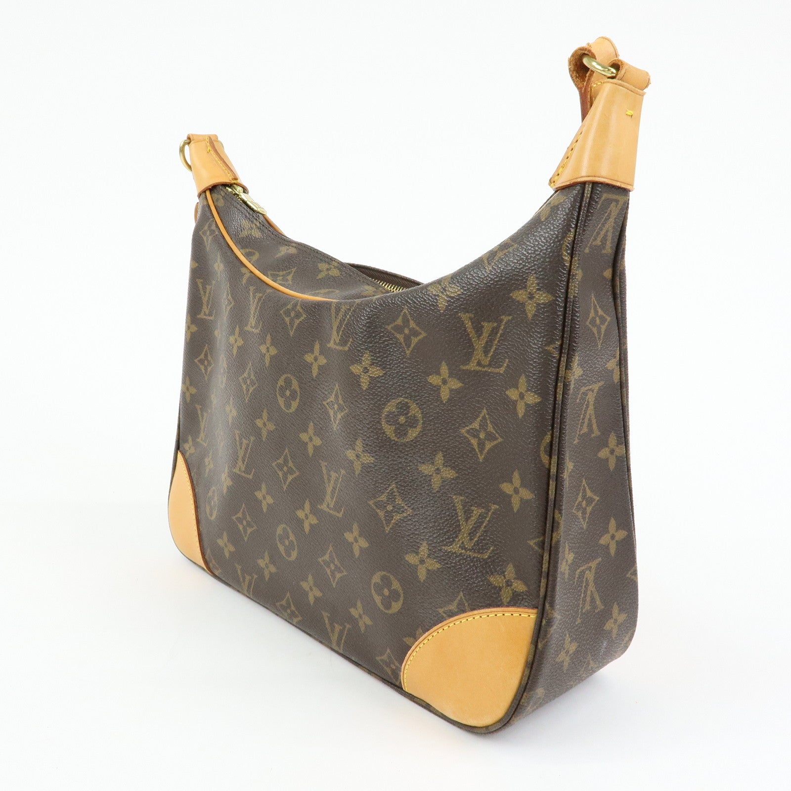 Louis Vuitton Monogram Boulogne 30 Shoulder Bag Brown M51265