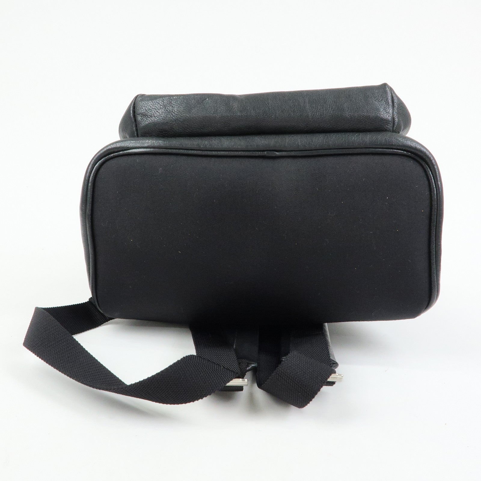 SAINT LAURENT PARIS CIty Leather Backpack Rucksack Black