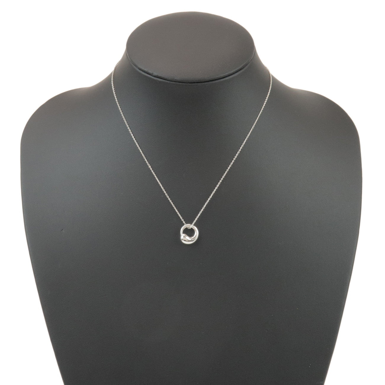 Tiffany & Co Eternal Circle Necklace SV925 Silver