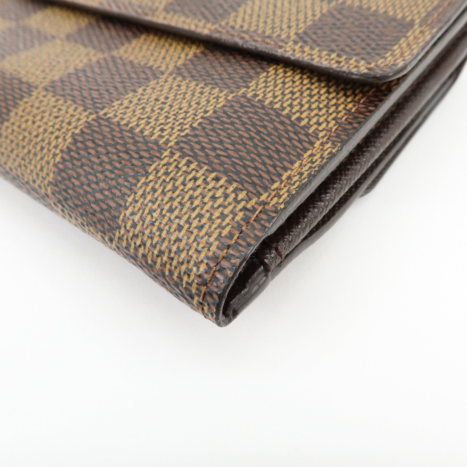 Louis Vuitton Damier Porte Monnaie Bier Carte Credit Wallet N61652