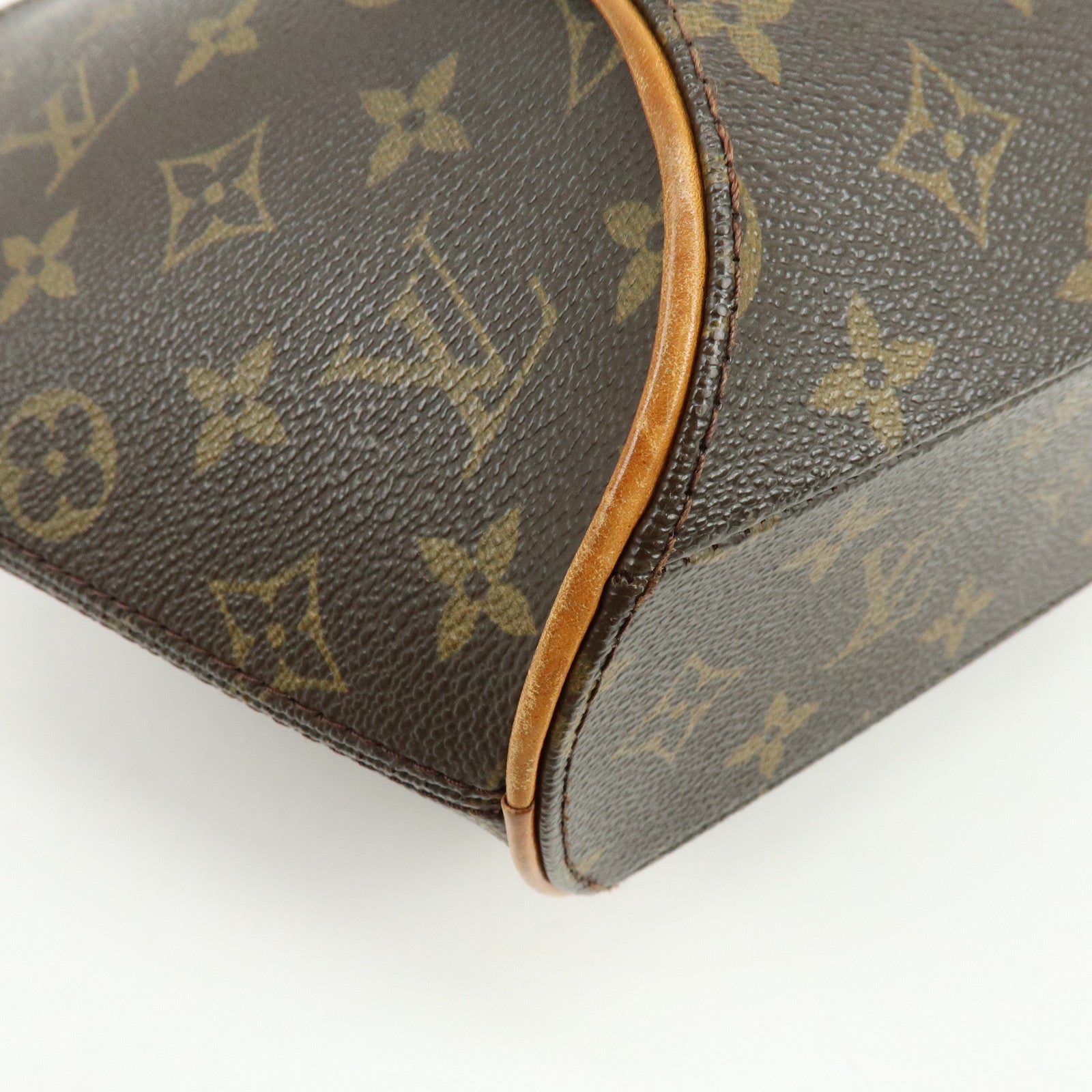 Louis Vuitton Monogram Ellipse PM Hand Bag Brown M51127