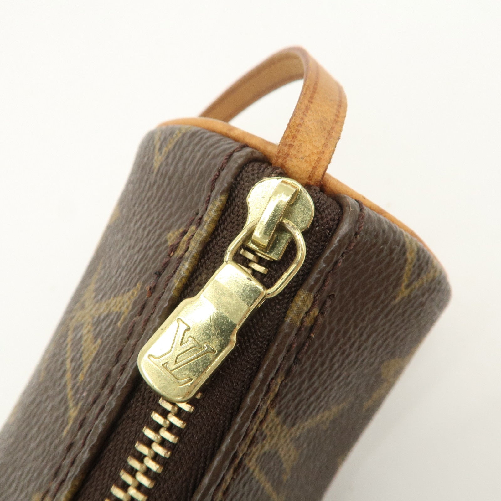 Louis Vuitton Monogram Mini Pouch for Papillon Bag New Style Brown