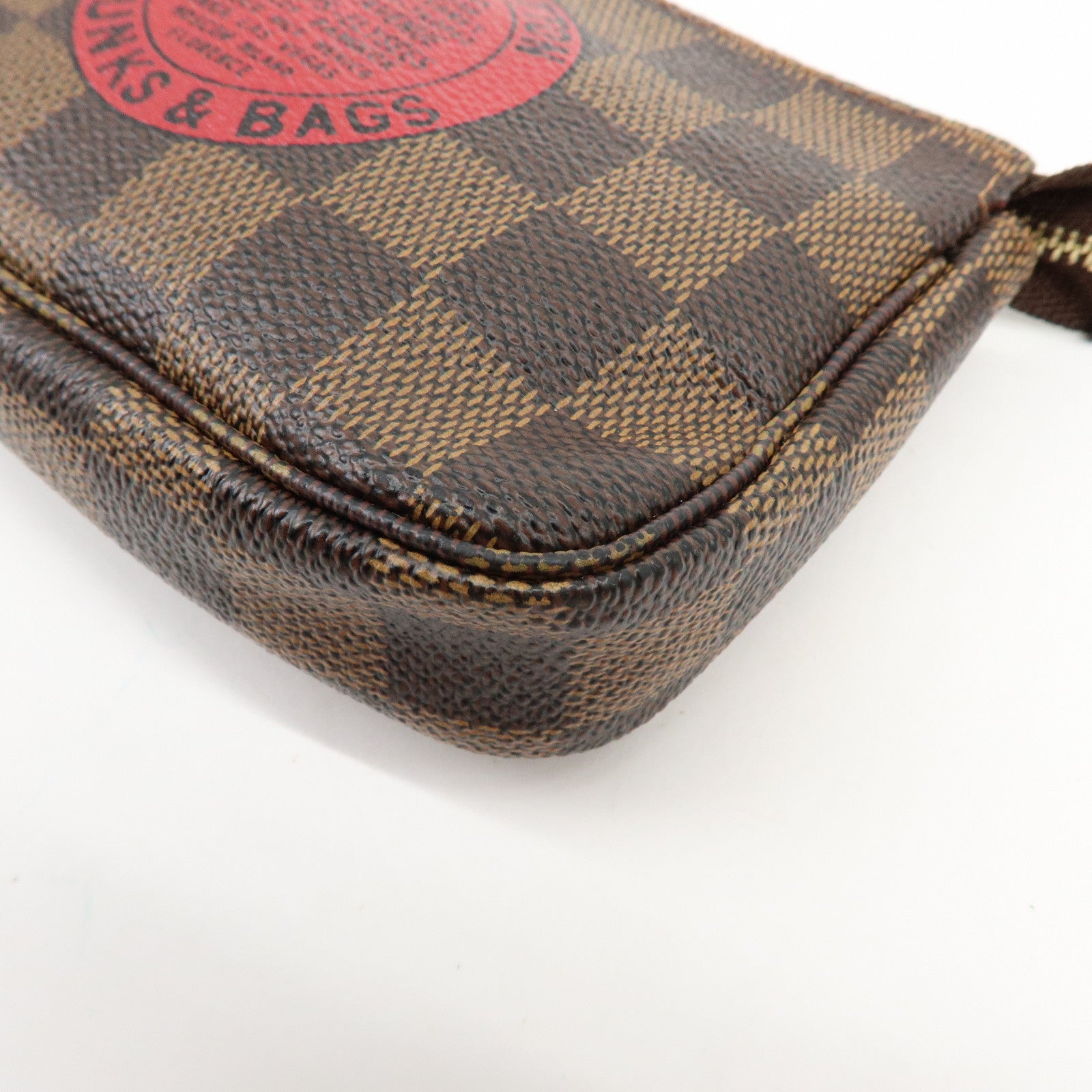 Louis Vuitton Damier T&B Mini Pochette Accessoires Pouch N58011