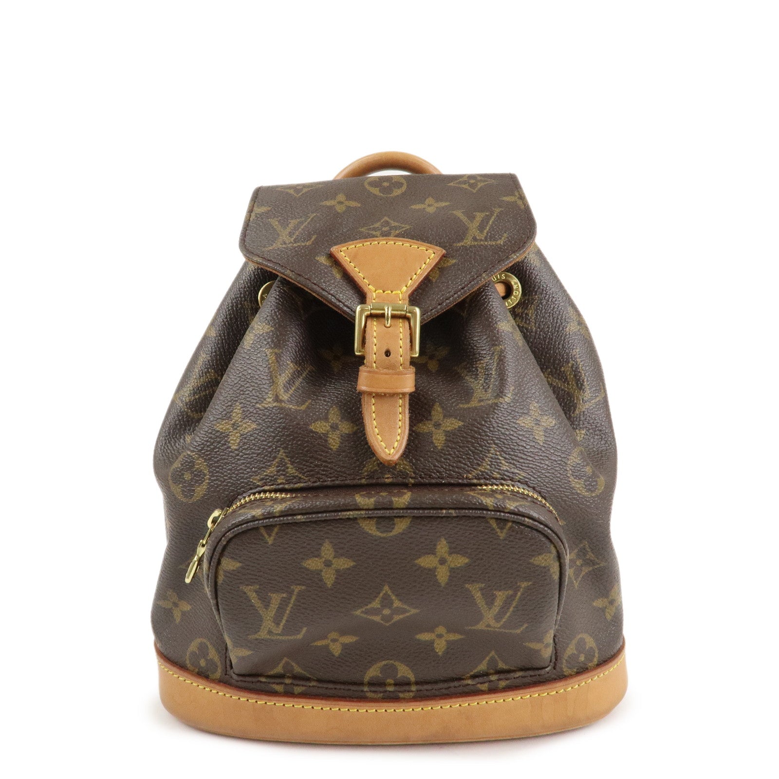 Louis Vuitton Monogram Mini Montsouris Backpack Brown M51137 Used