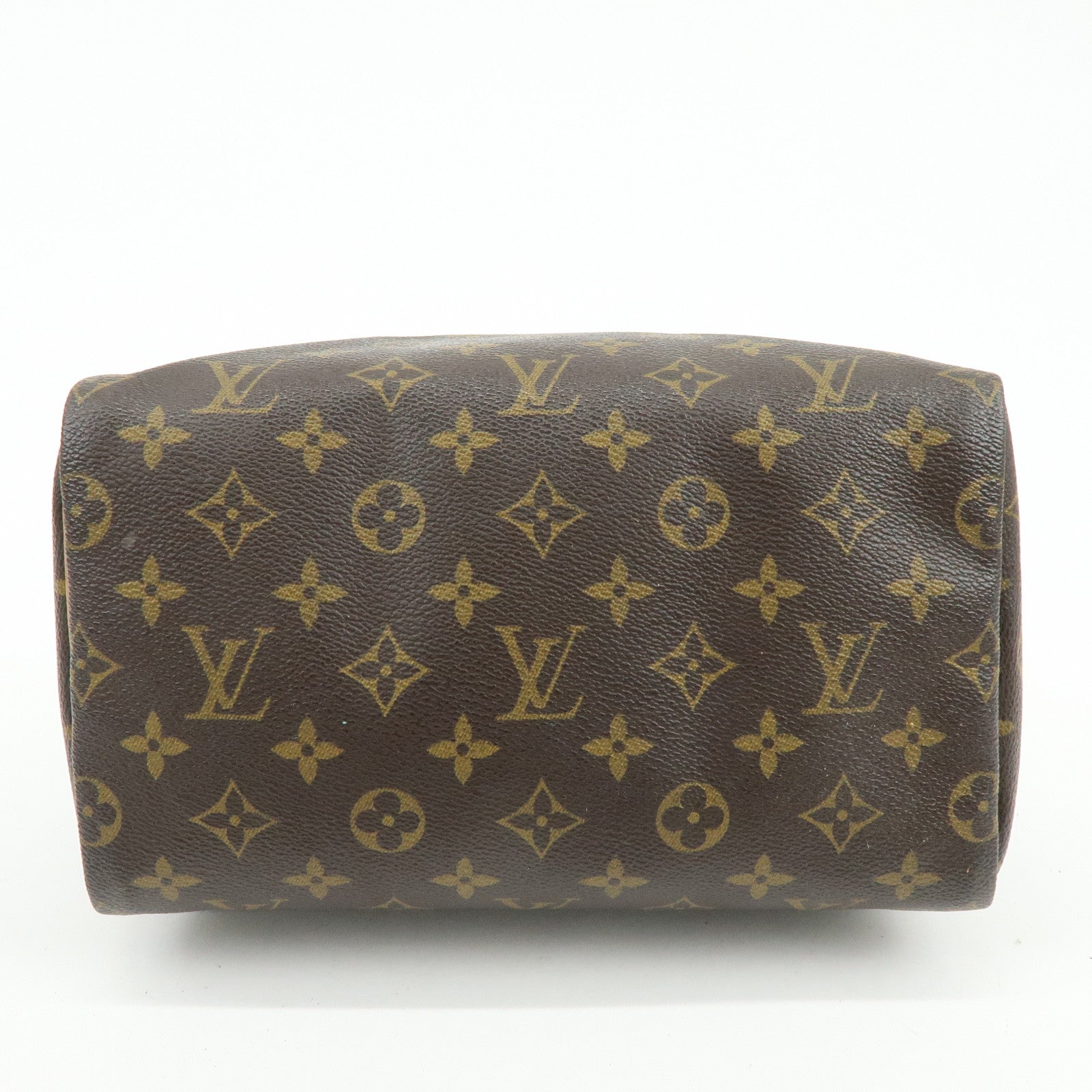 Louis Vuitton Monogram Speedy 25 Boston Bag Hand Bag Brown M41528