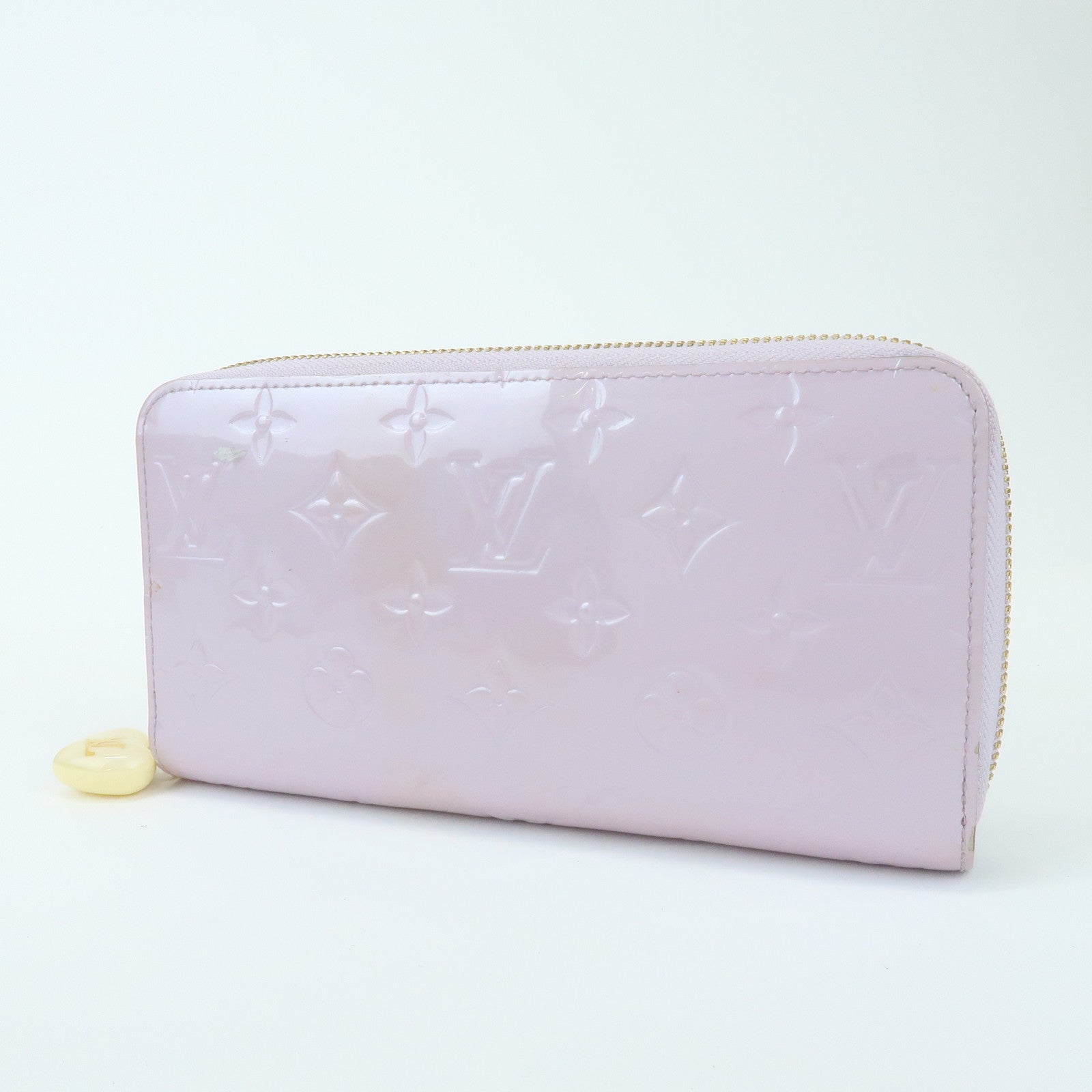 Louis Vuitton Monogram Vernis Long Wallet Glossy Lilac M82977