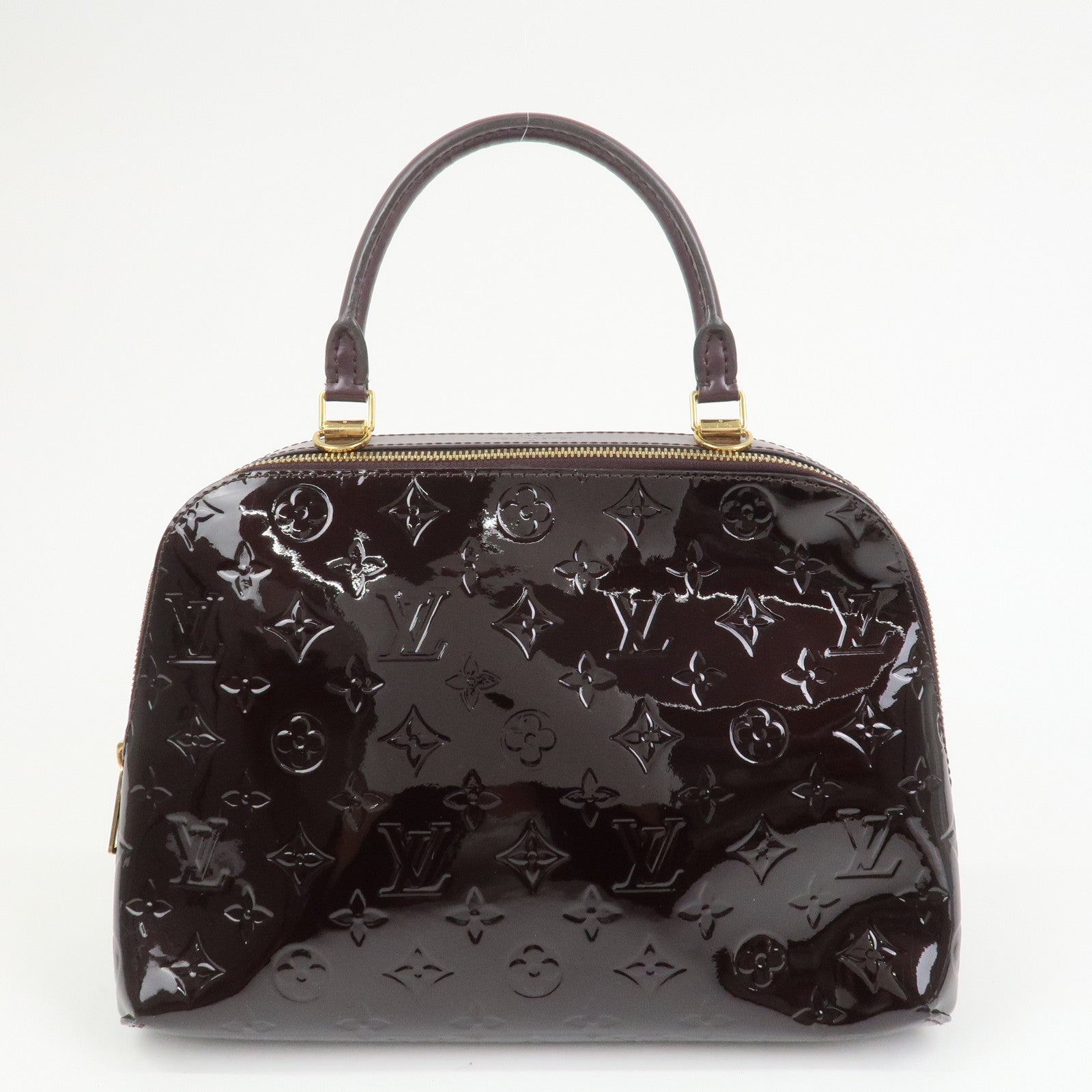 Louis Vuitton Monogram Vernis Melrose 2Way Hand Bag Amarante M42693