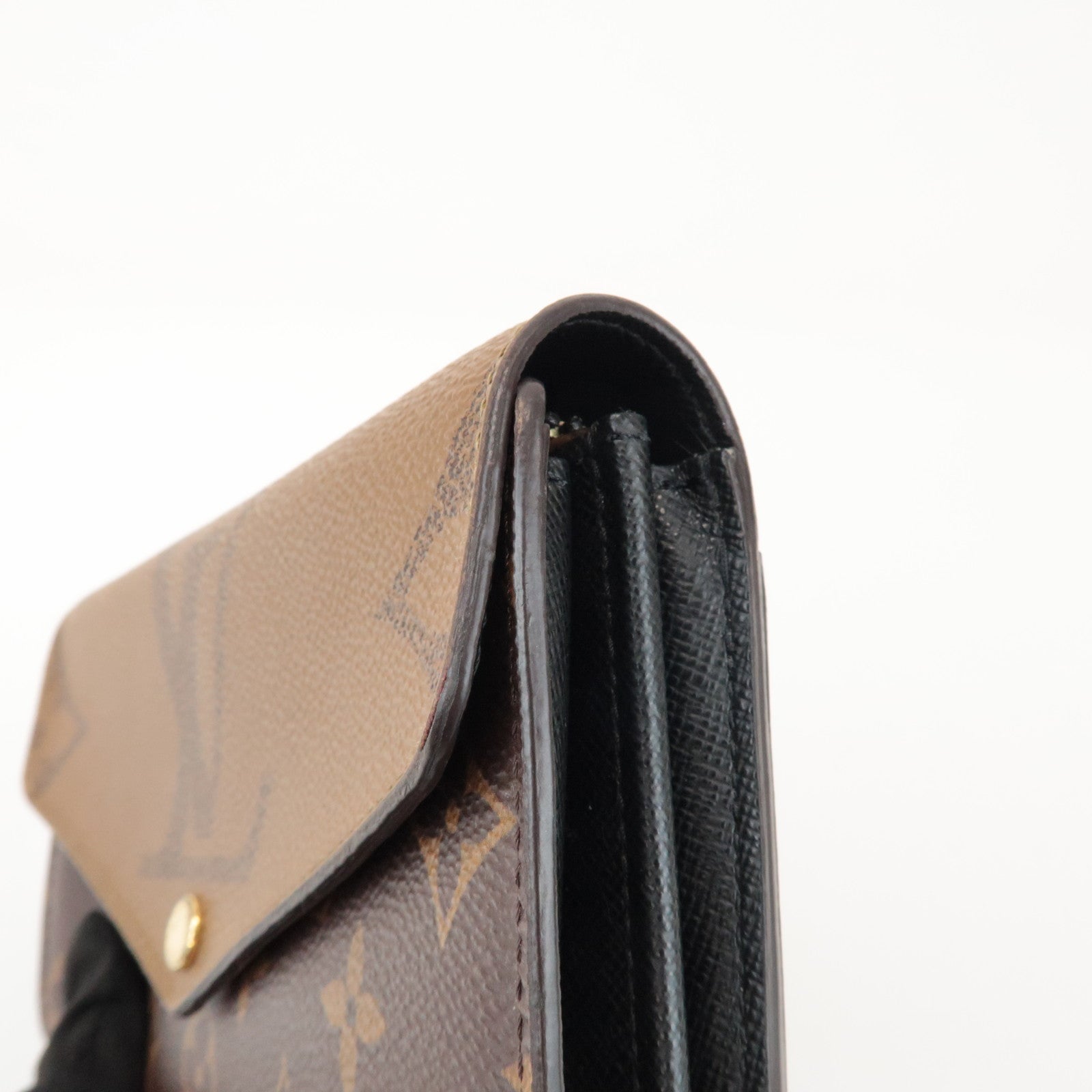 Louis Vuitton Monogram Reverse Portefeuille Sarah Wallet M80726