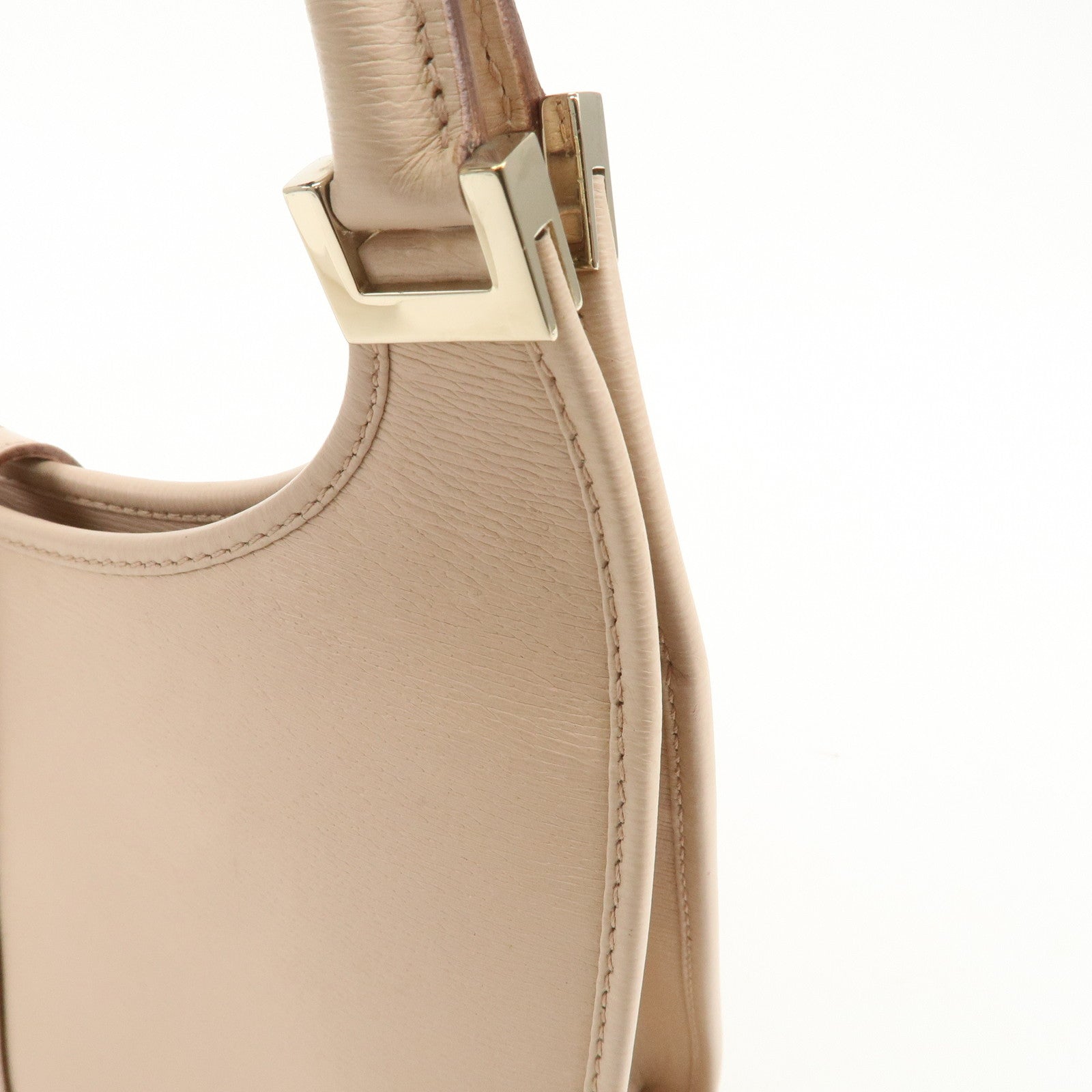 GUCCI Jackie Leather Shoulder Bag Hand Bag Pink 002 1068