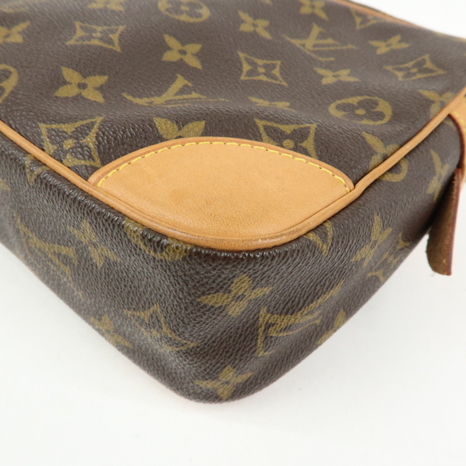 Louis Vuitton Monogram Compiegne 28 Pouch Clutch Bag Brown M51845