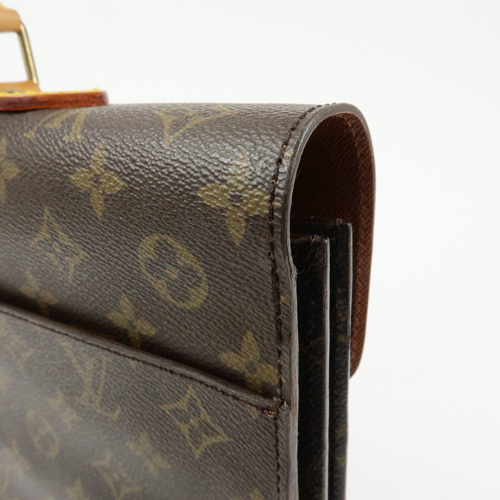 Louis Vuitton Monogram Serviette Conseiller Briefcase Brown M53331