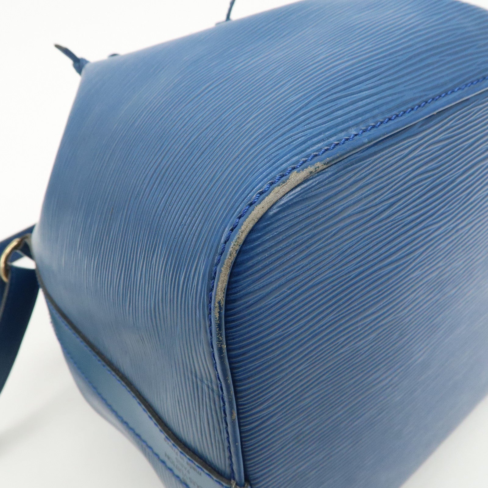 Louis Vuitton Epi Leather Petit Noe Shoulder Bag Toledo Blue M44105