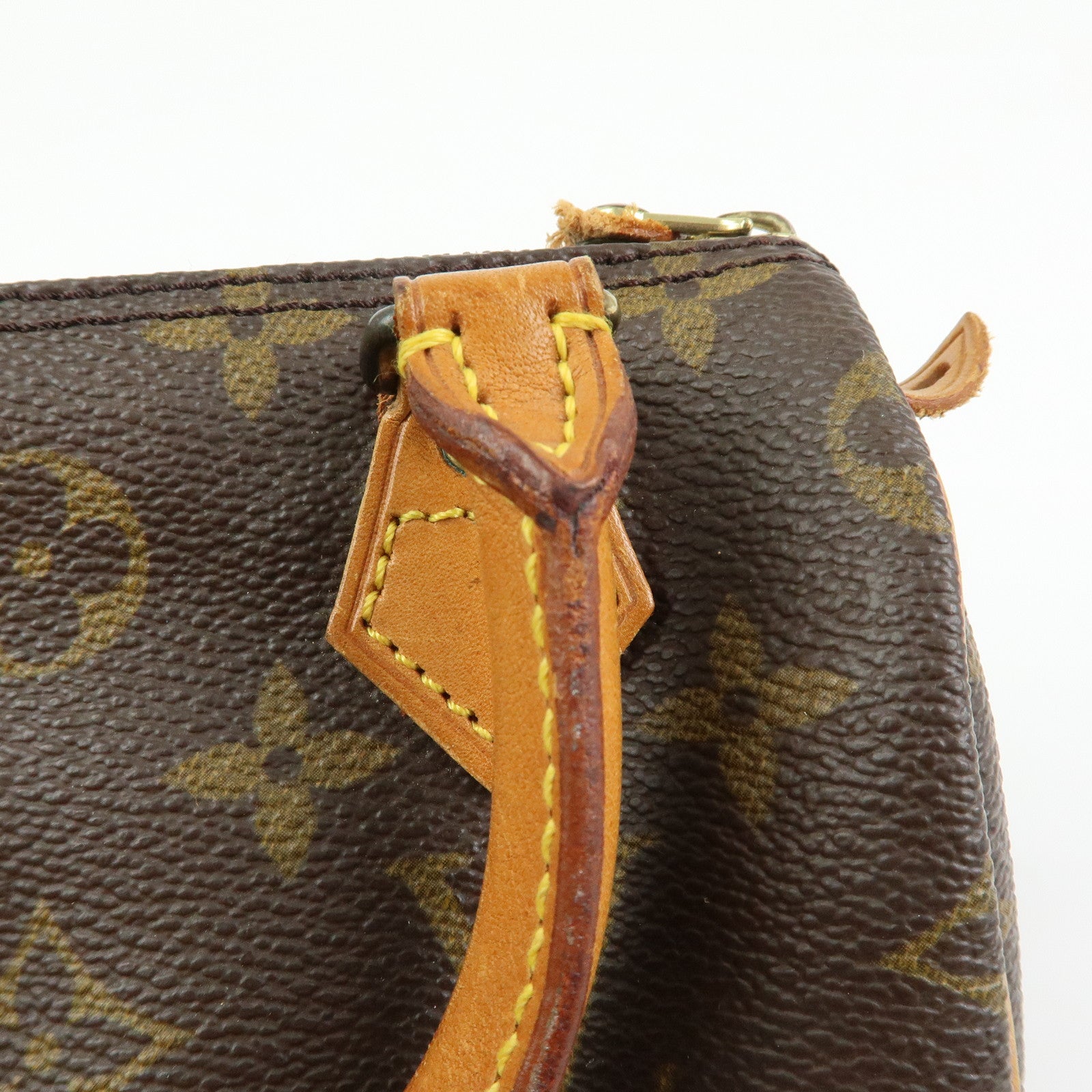 Louis Vuitton Monogram Canvas Mini Speedy Hand Bag Brown M41534