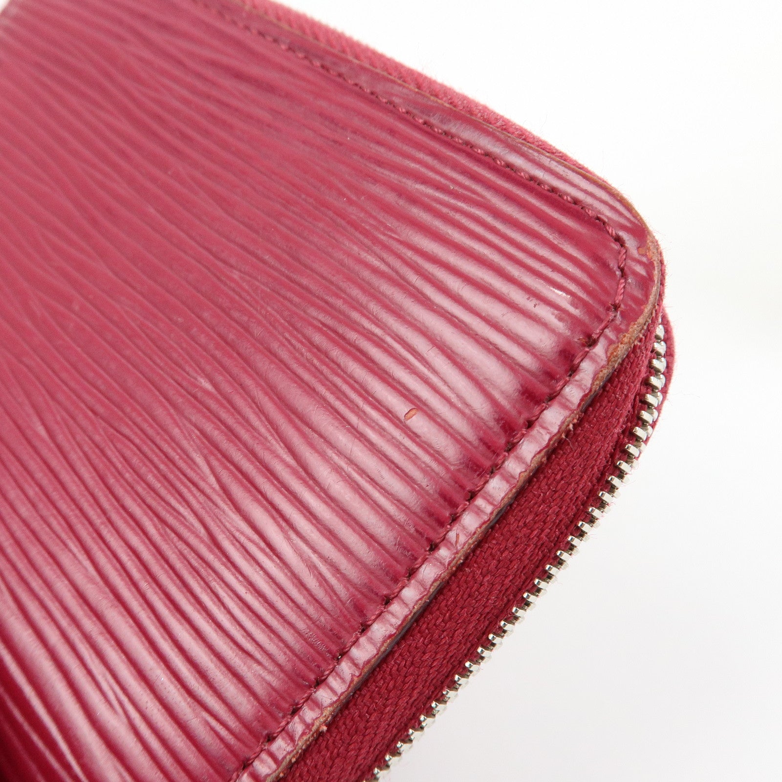 Louis Vuitton Epi Zippy Coin Purse Coin Case Fuchsia M60383