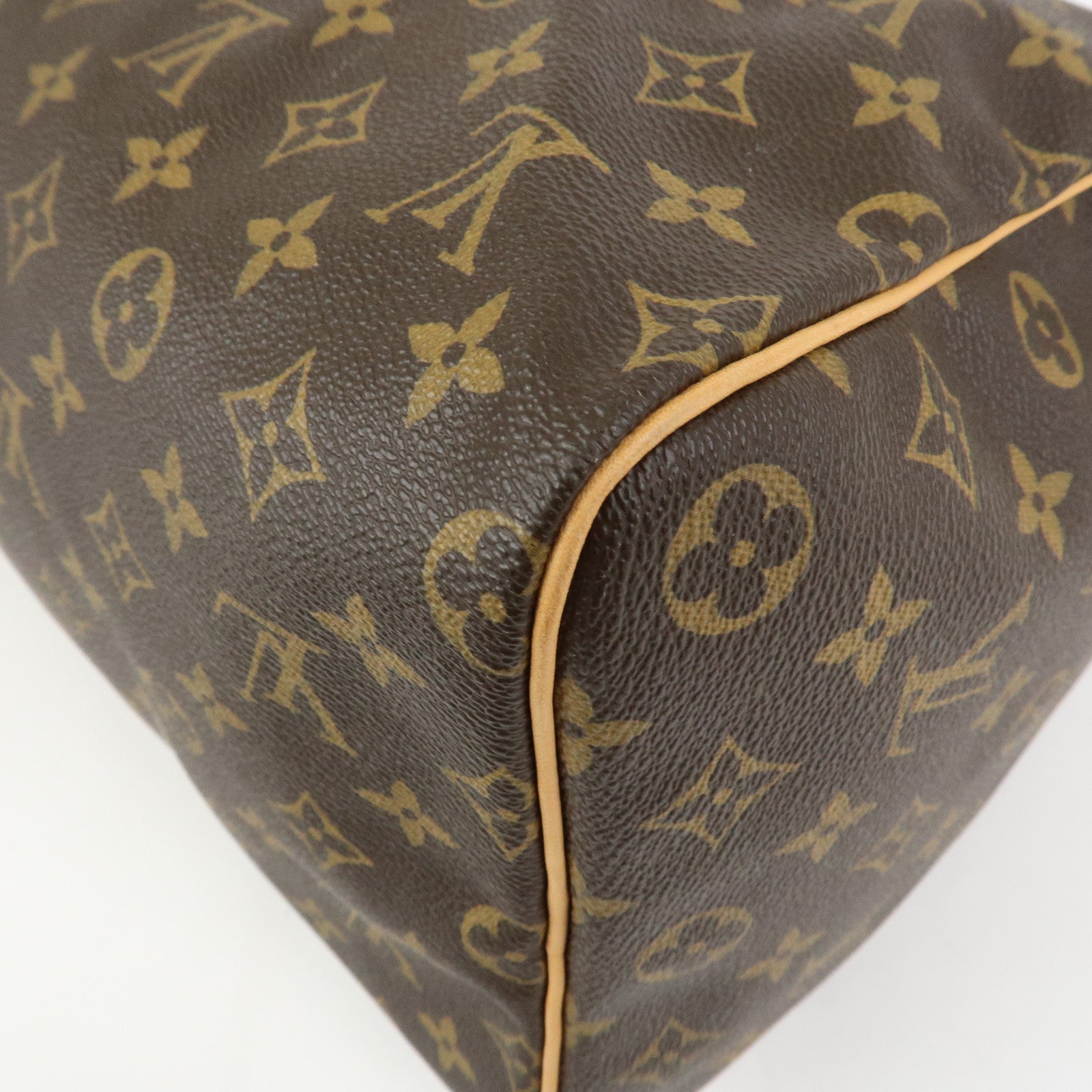 Louis Vuitton Monogram Speedy 40 Hand Bag Boston Bag Brown M41522