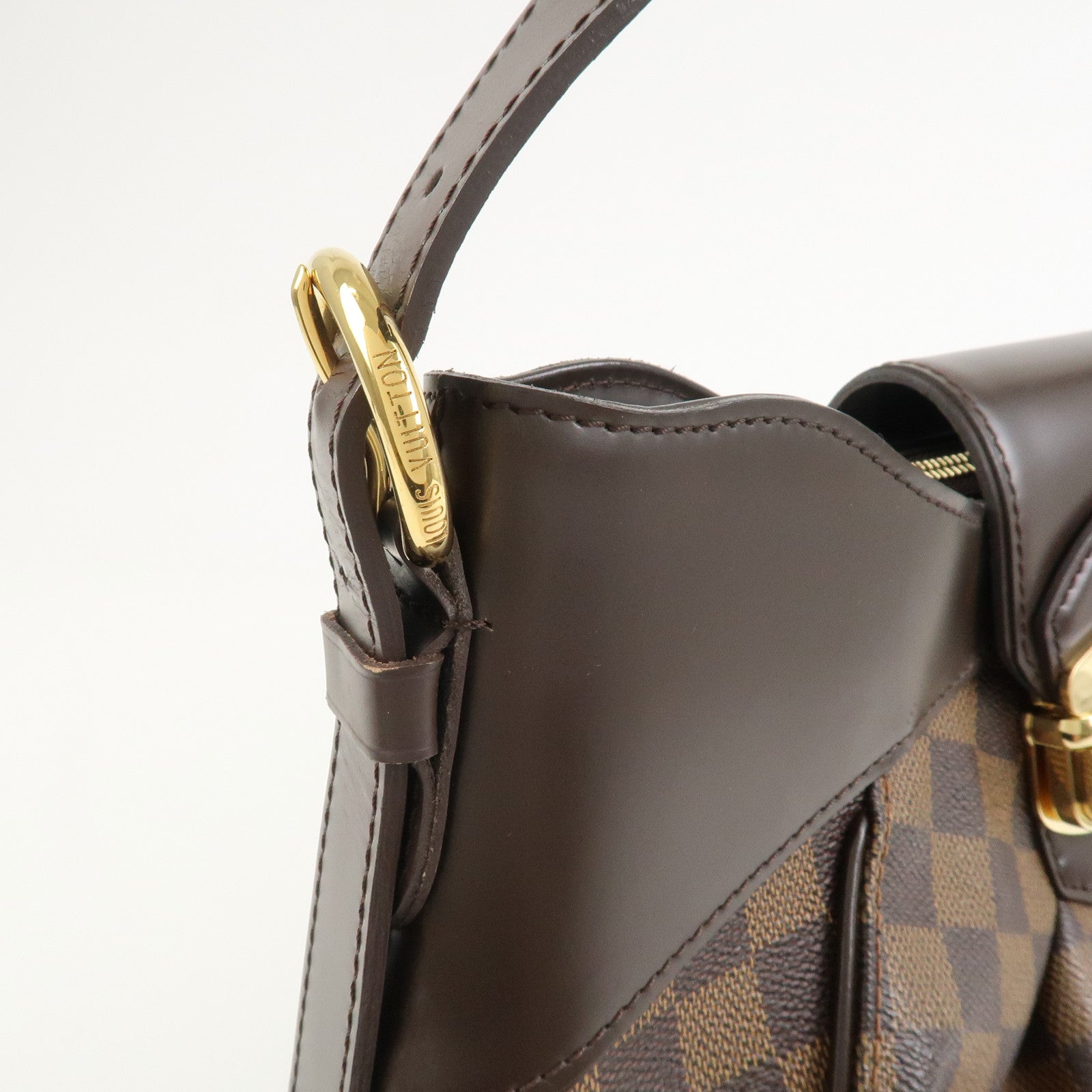 Louis Vuitton Damier Sistina MM Shoulder Bag Damier Ebene N41541