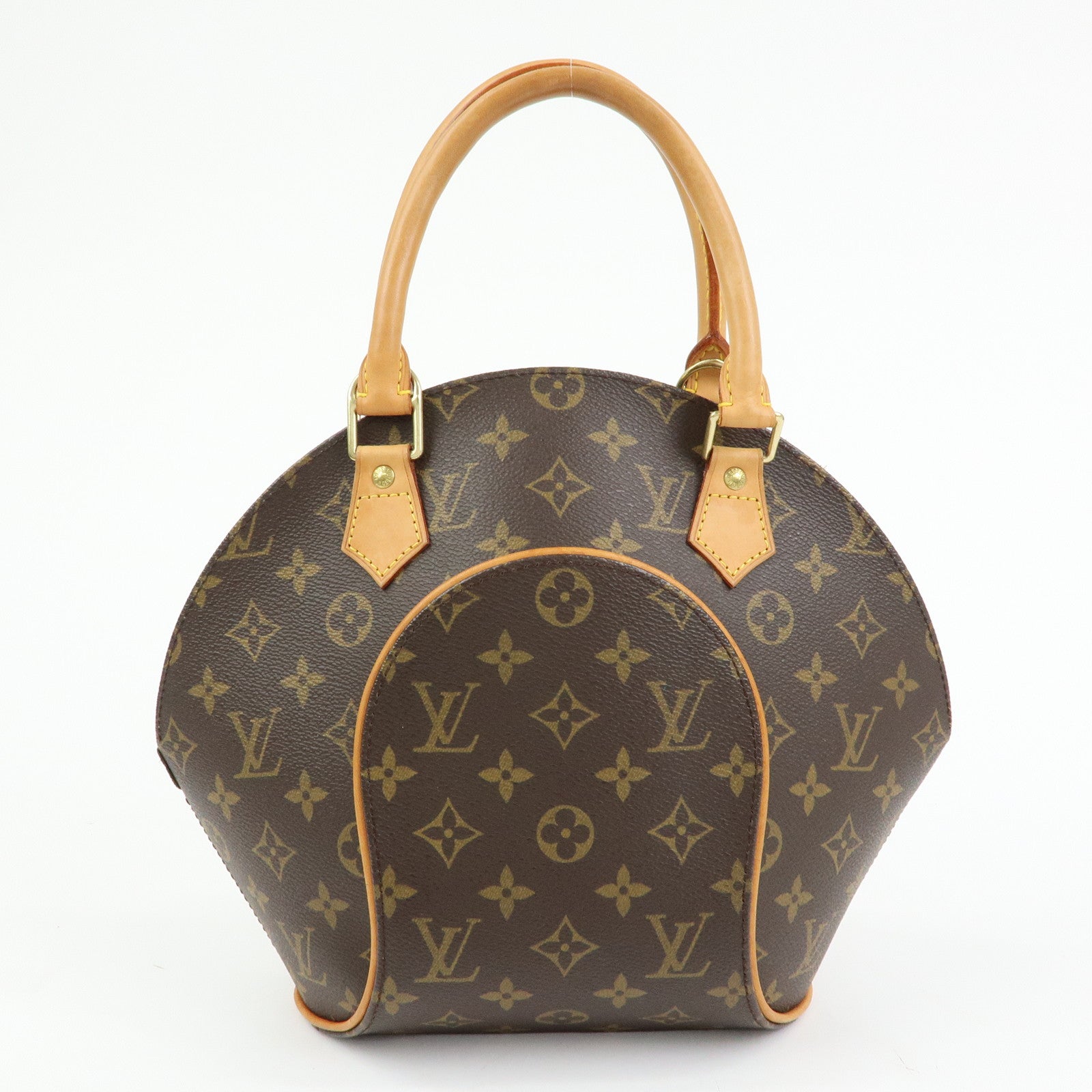 Louis Vuitton Monogram Ellipse PM Hand Bag Brown M51127