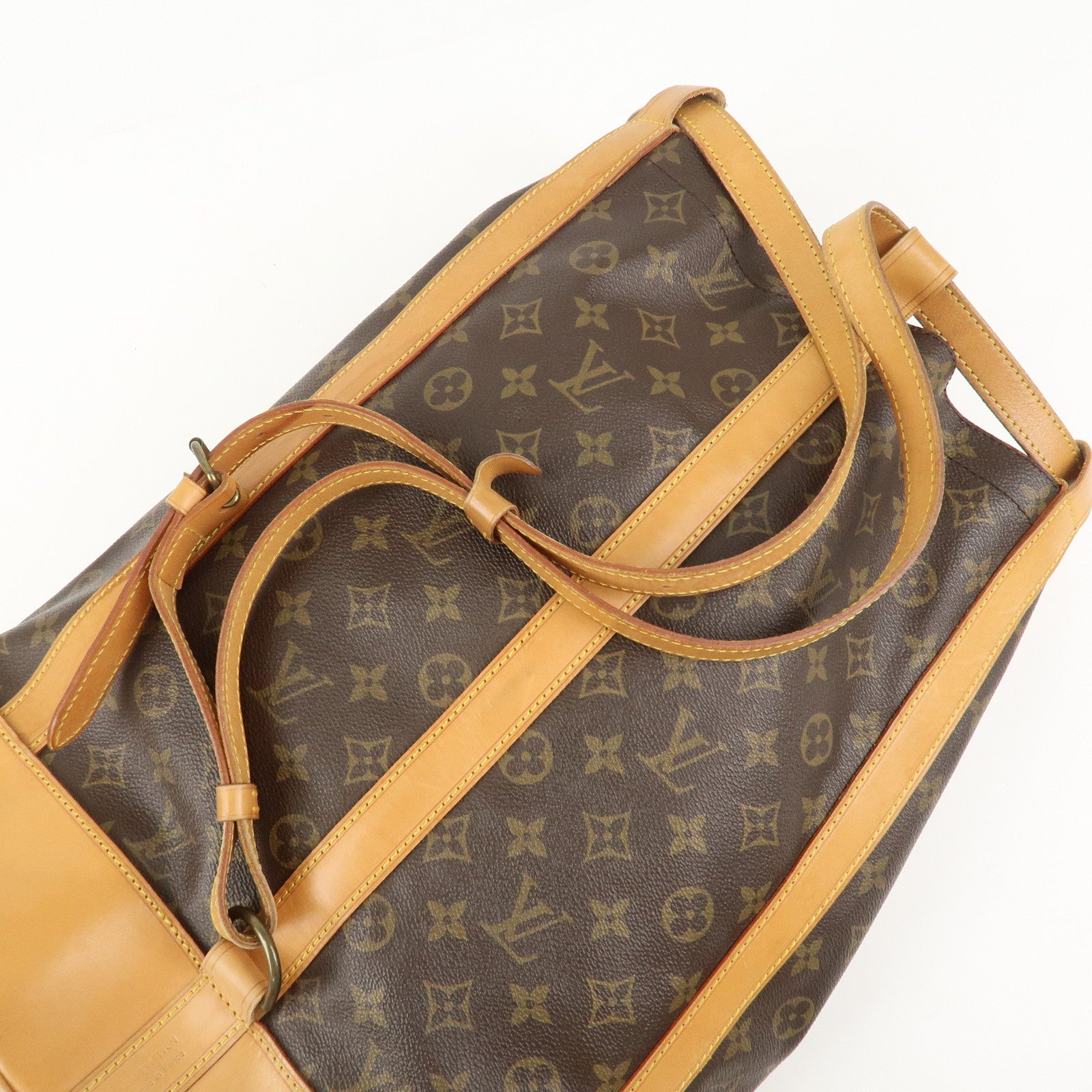 Louis Vuitton Monogram Randonnee GM Shoulder Bag Brown M42244