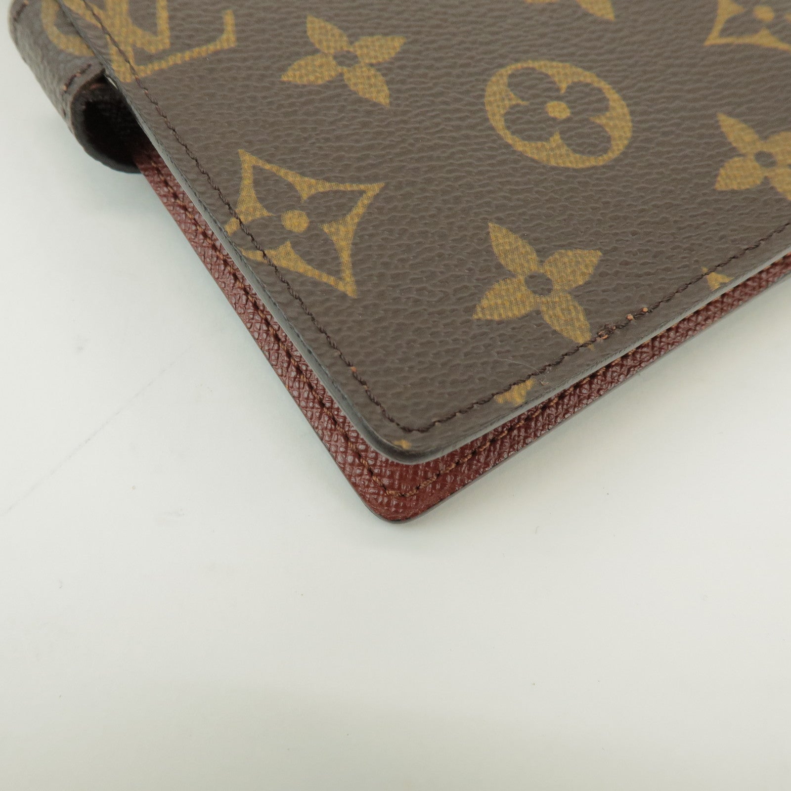 Louis Vuitton Monogram Agenda PM Planner Cover Brown R20005