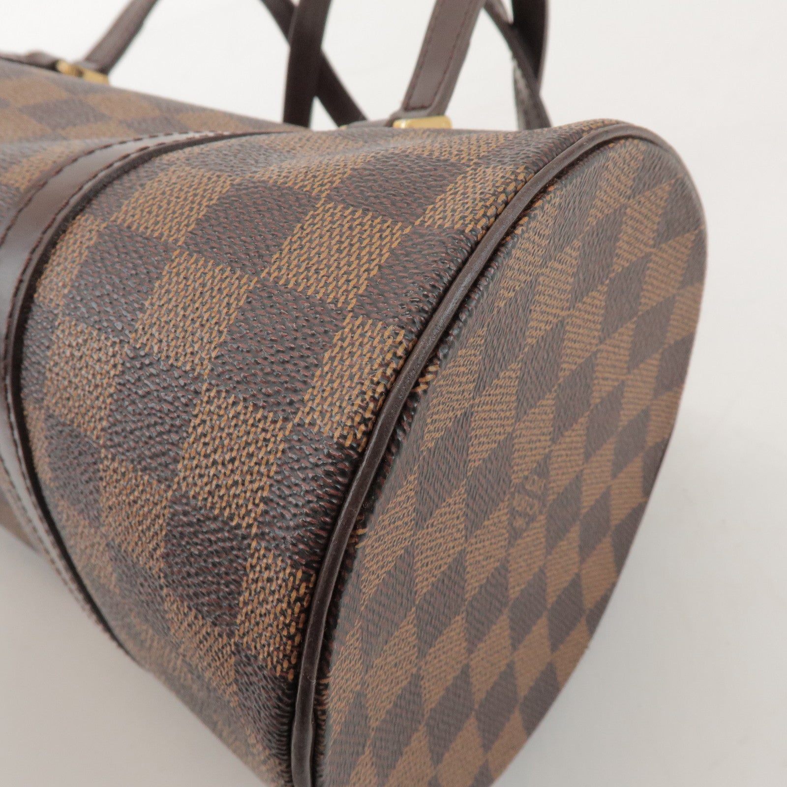 Louis Vuitton Damier Ebene Papillon 30 Hand Bag Brown N51303