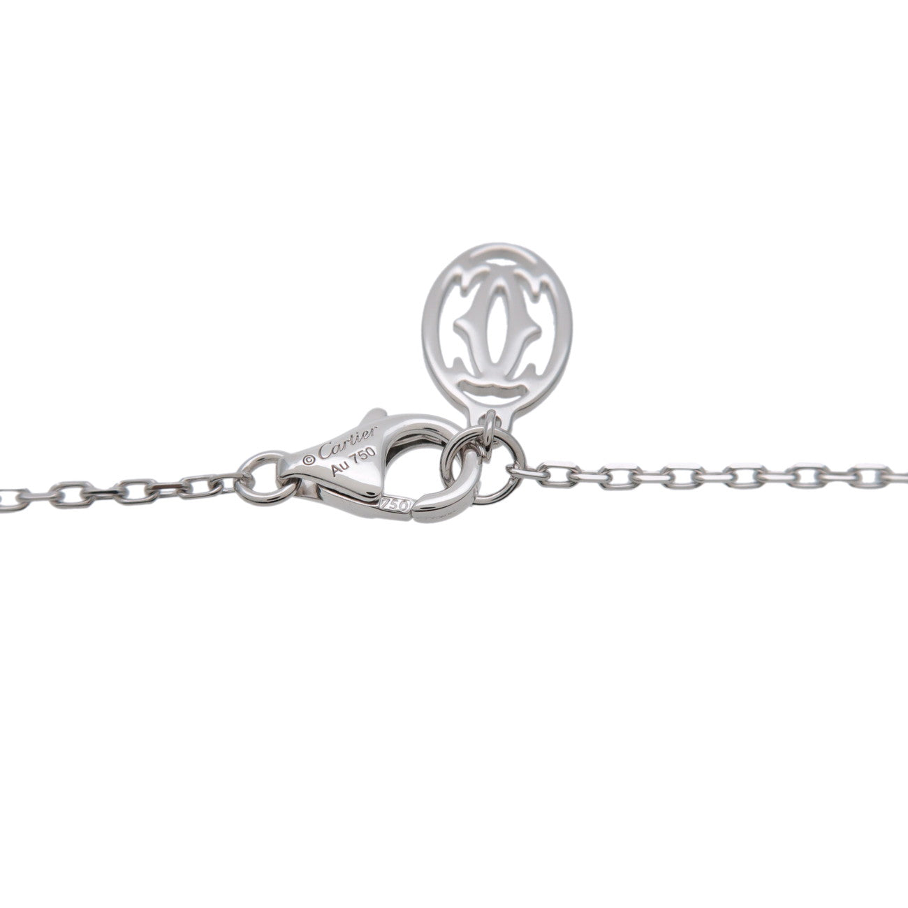 Cartier Diamants Legers Necklace SM Diamond D'amour 0.09ct 750WG