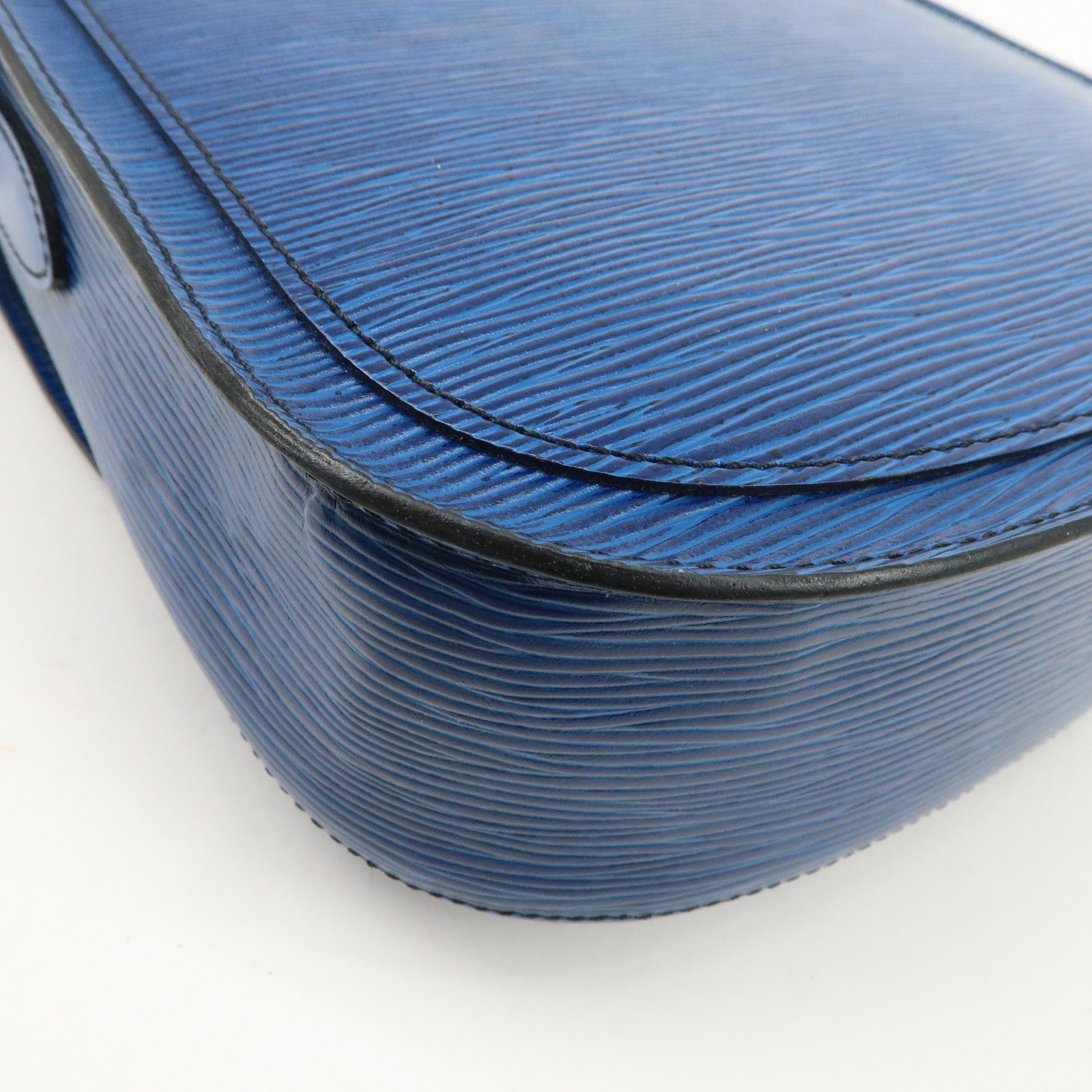 Louis Vuitton Epi Saint Cloud Shoulder Bag Toledo Blue M52195