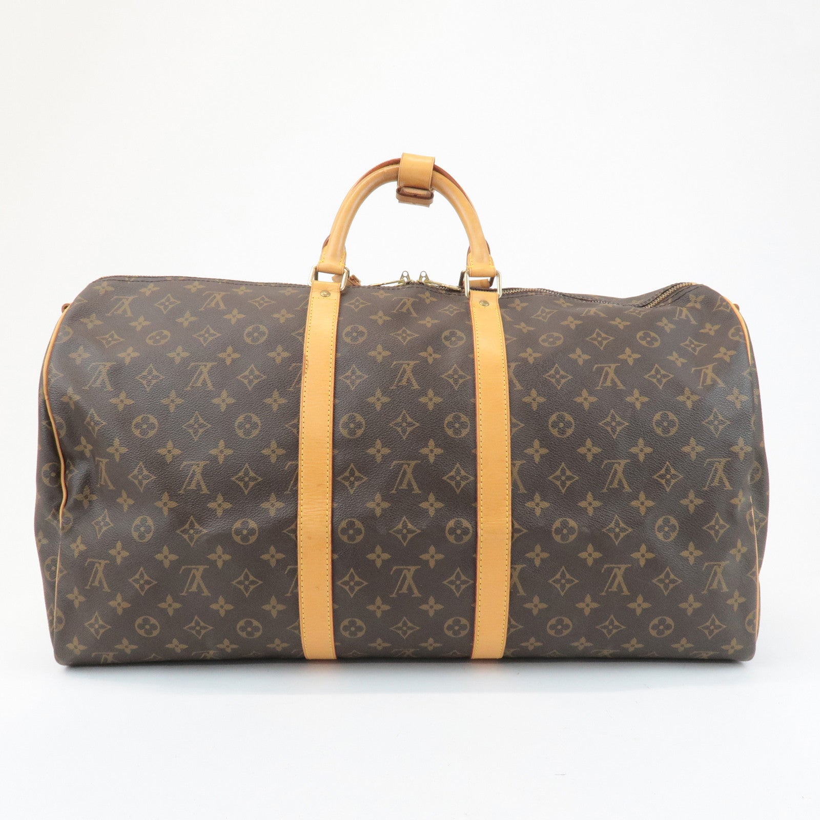 Louis Vuitton Monogram Keep All Bandouliere 55 Boston Bag M41414 Used