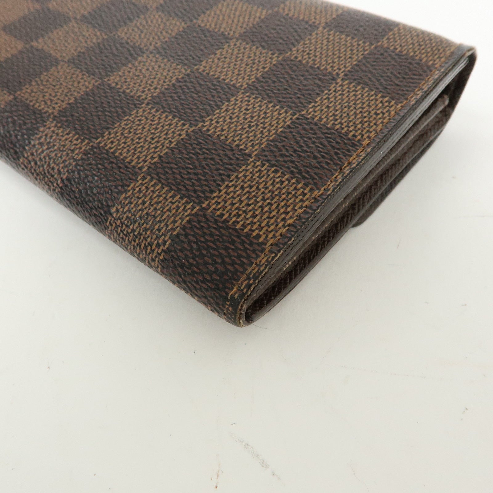 Louis Vuitton Damier Portefeuille Sarah Long Wallet Brown N61734